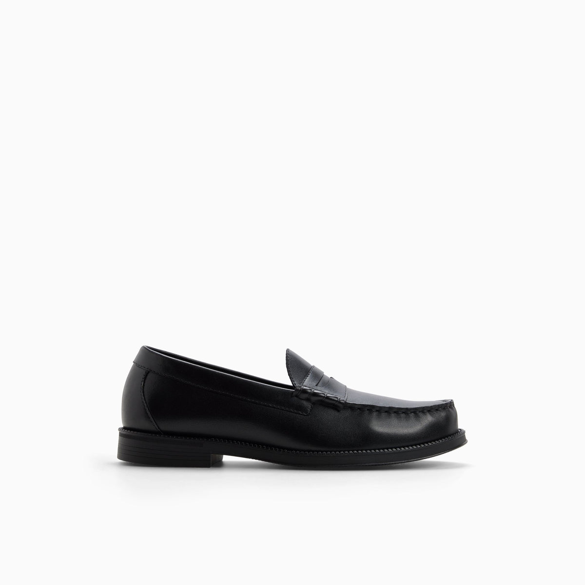 Main View of Black Men's Regent Penny Loafer Penny Loafers for Mens