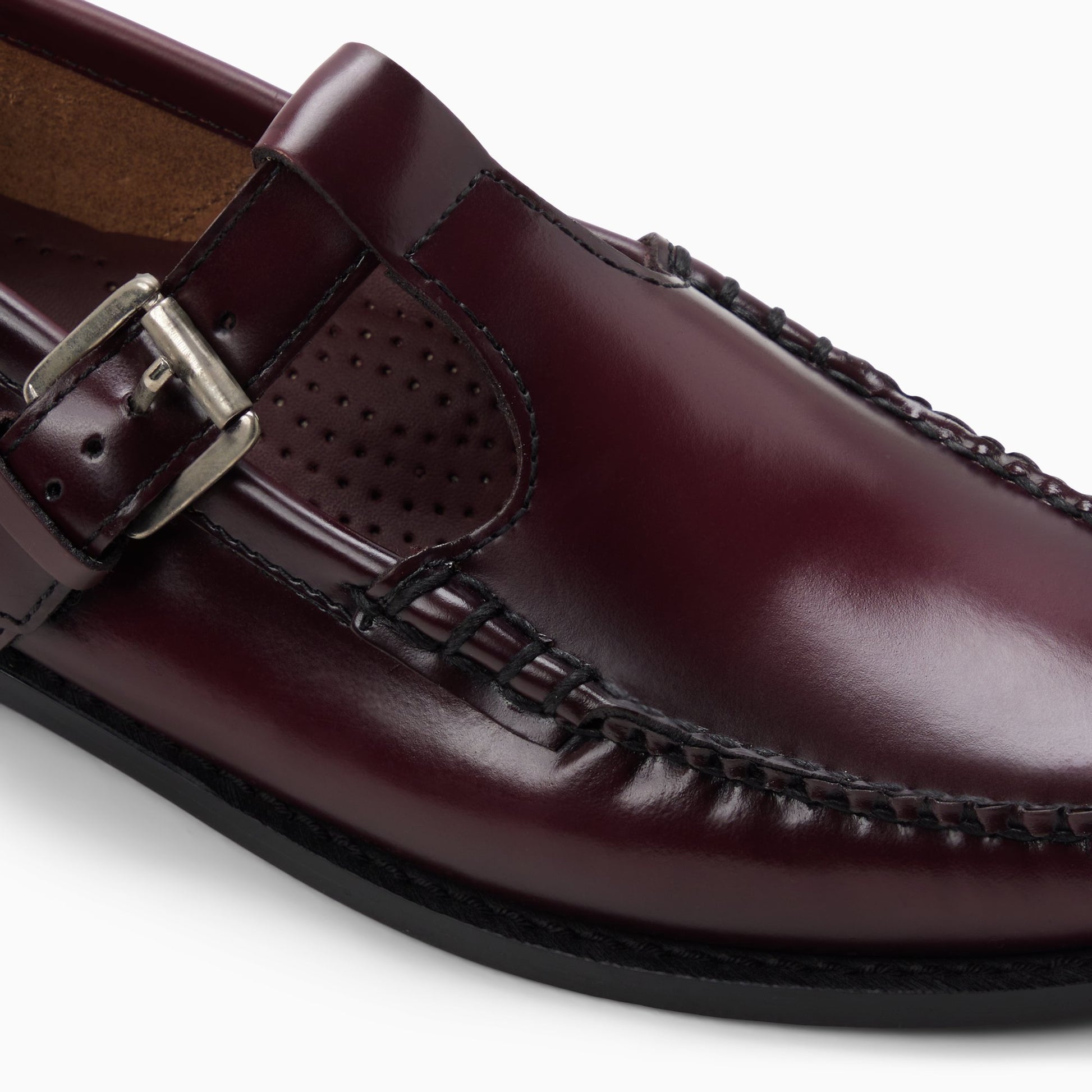 Top-down view of the Wine Womens Mary Jane Weejuns® Mary Janes