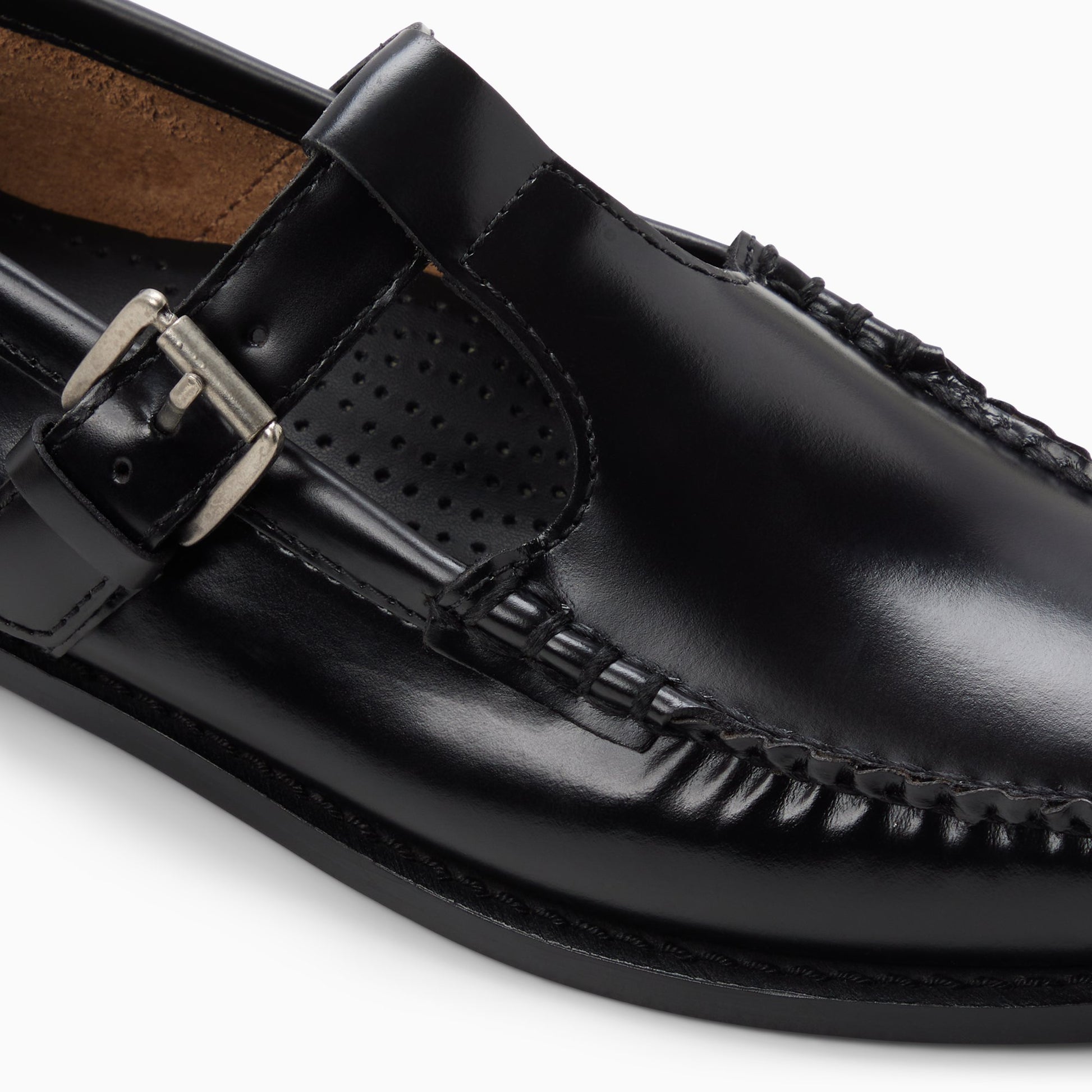 Top-down view of the Black Womens Mary Jane Weejuns® Mary Janes