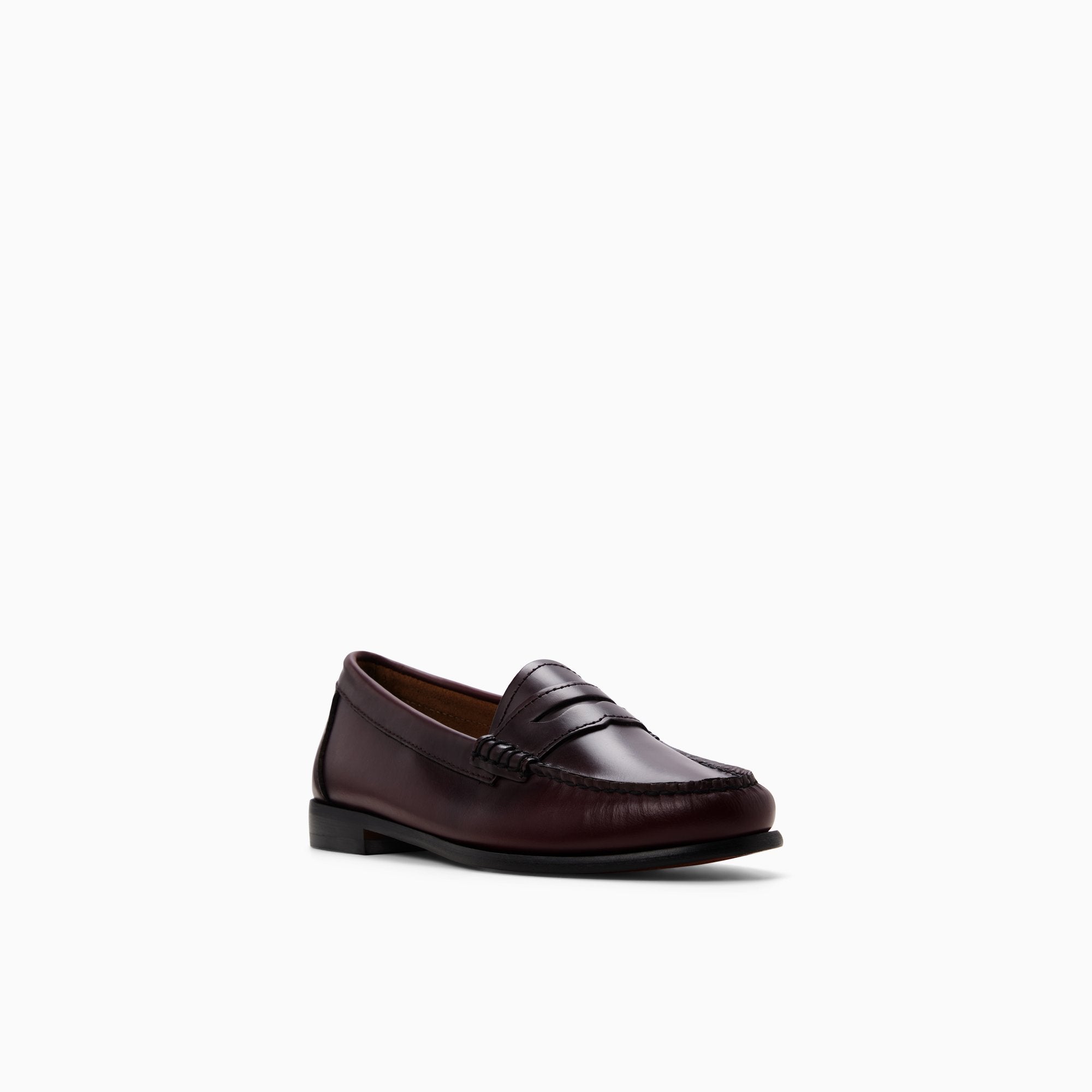 靴 GH Bass Weejuns DARK BROWN & WHITE Womens Whitney Weejuns® Penny Loafer Wine | G.H. Bass