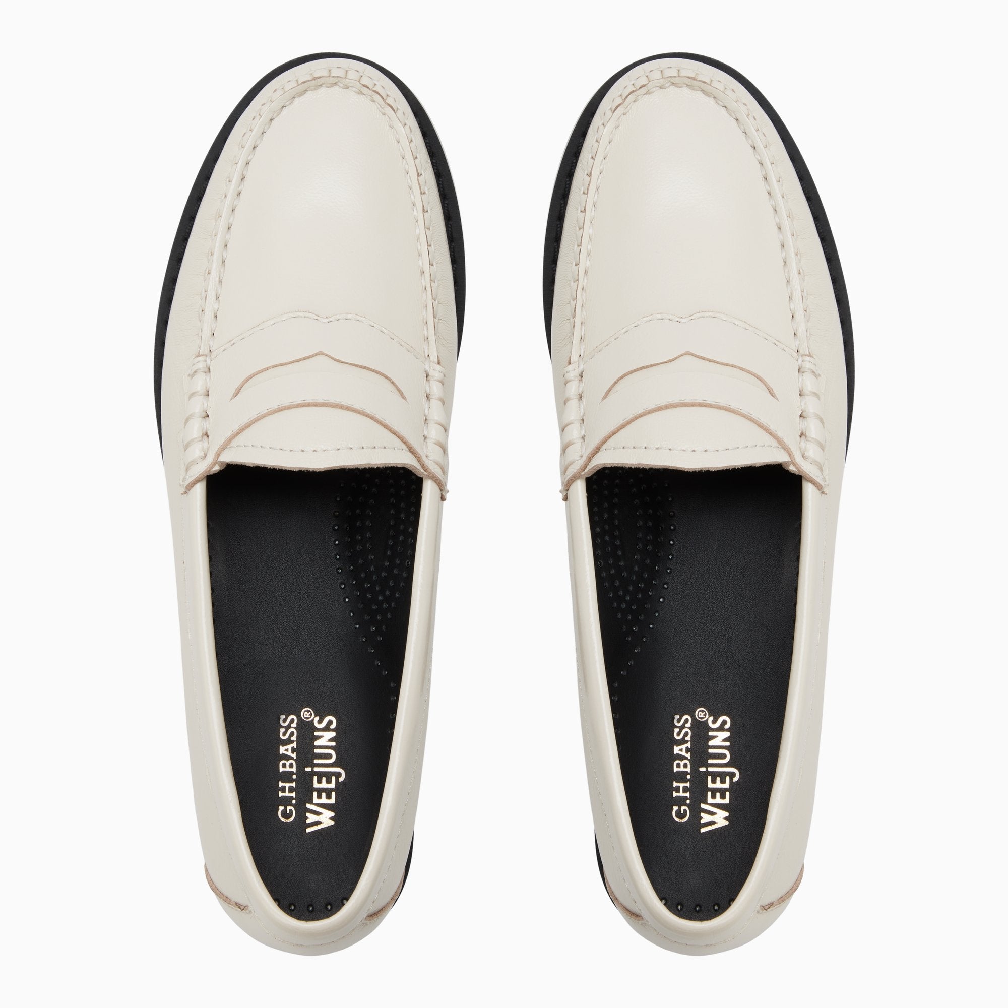 Womens Whitney Weejuns® Penny Loafer Cream | G.H. Bass