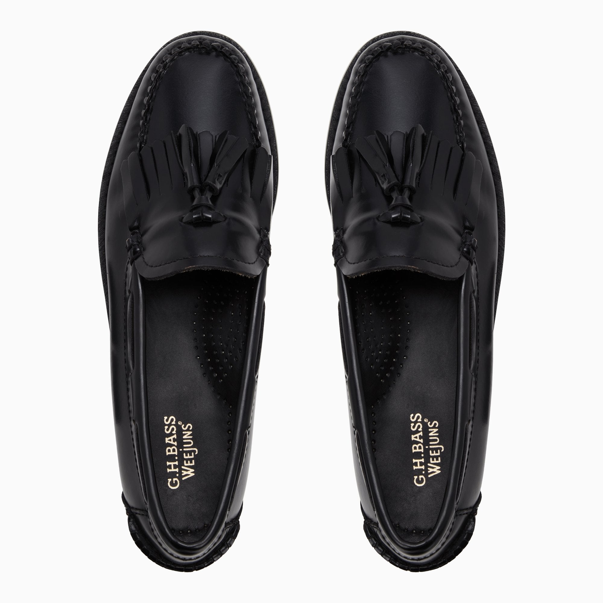 Womens Esther Weejuns® Tassel Loafer Black | G.H. Bass