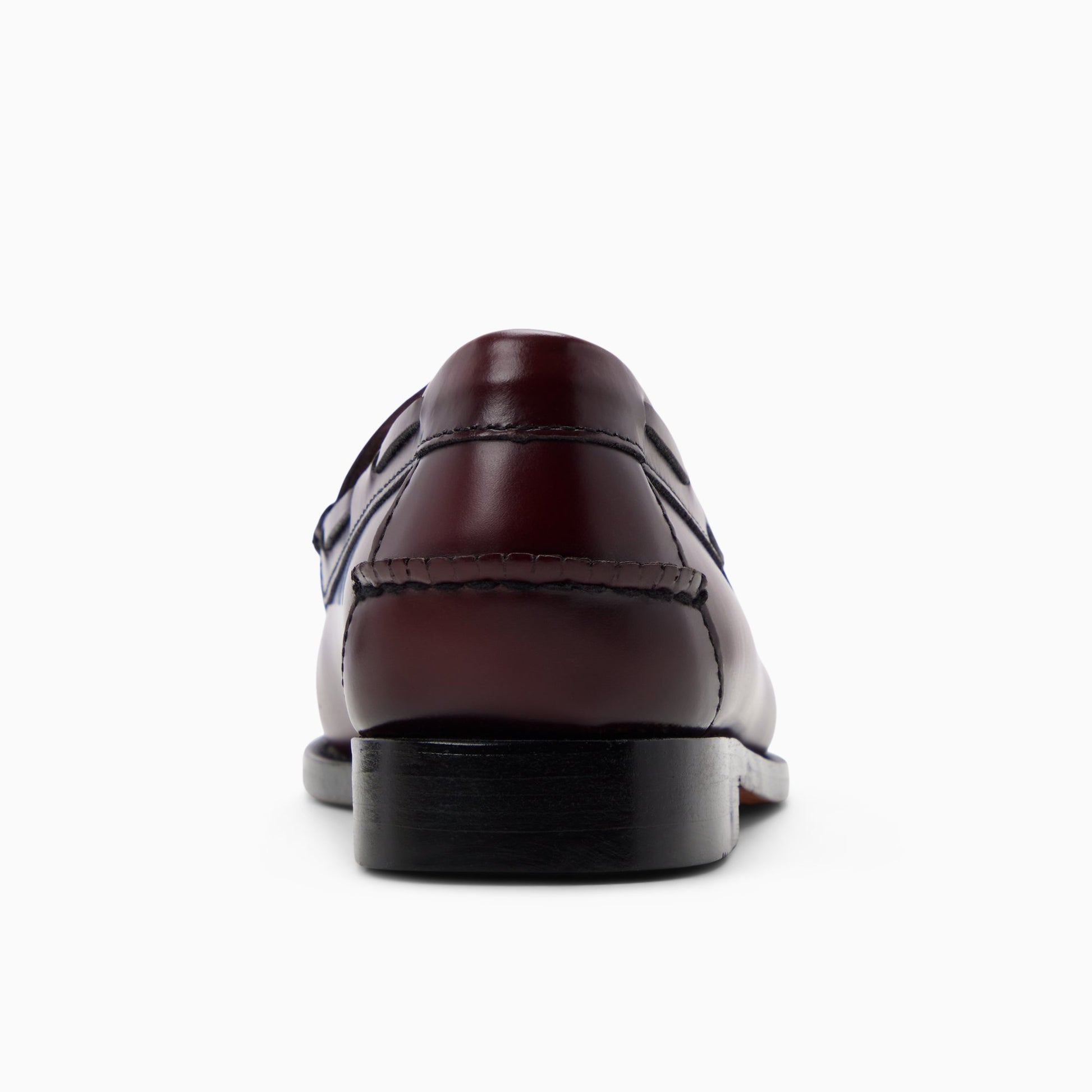 Side view of Wine Womens Esther Weejuns® Tassel Loafer Kiltie &amp; Tassel Loafers