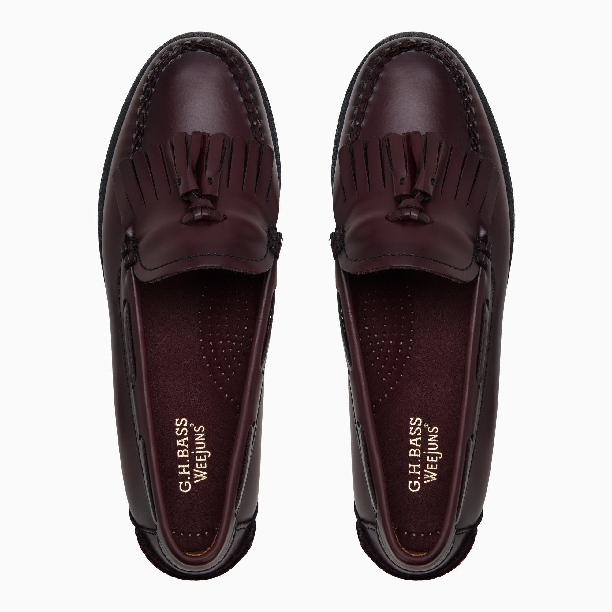 Women's Esther Weejuns® Tassel Loafer Wine | G.H. Bass – G.H.BASS