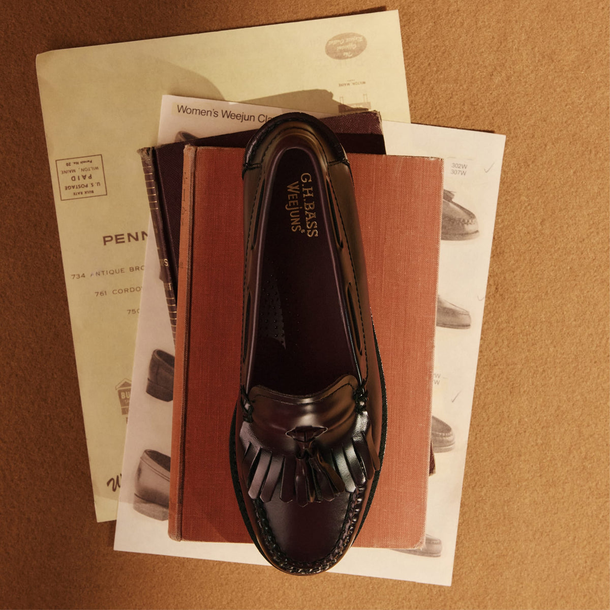 Supports marketing pour Mocassins à pampilles Esther Weejuns® pour femme
