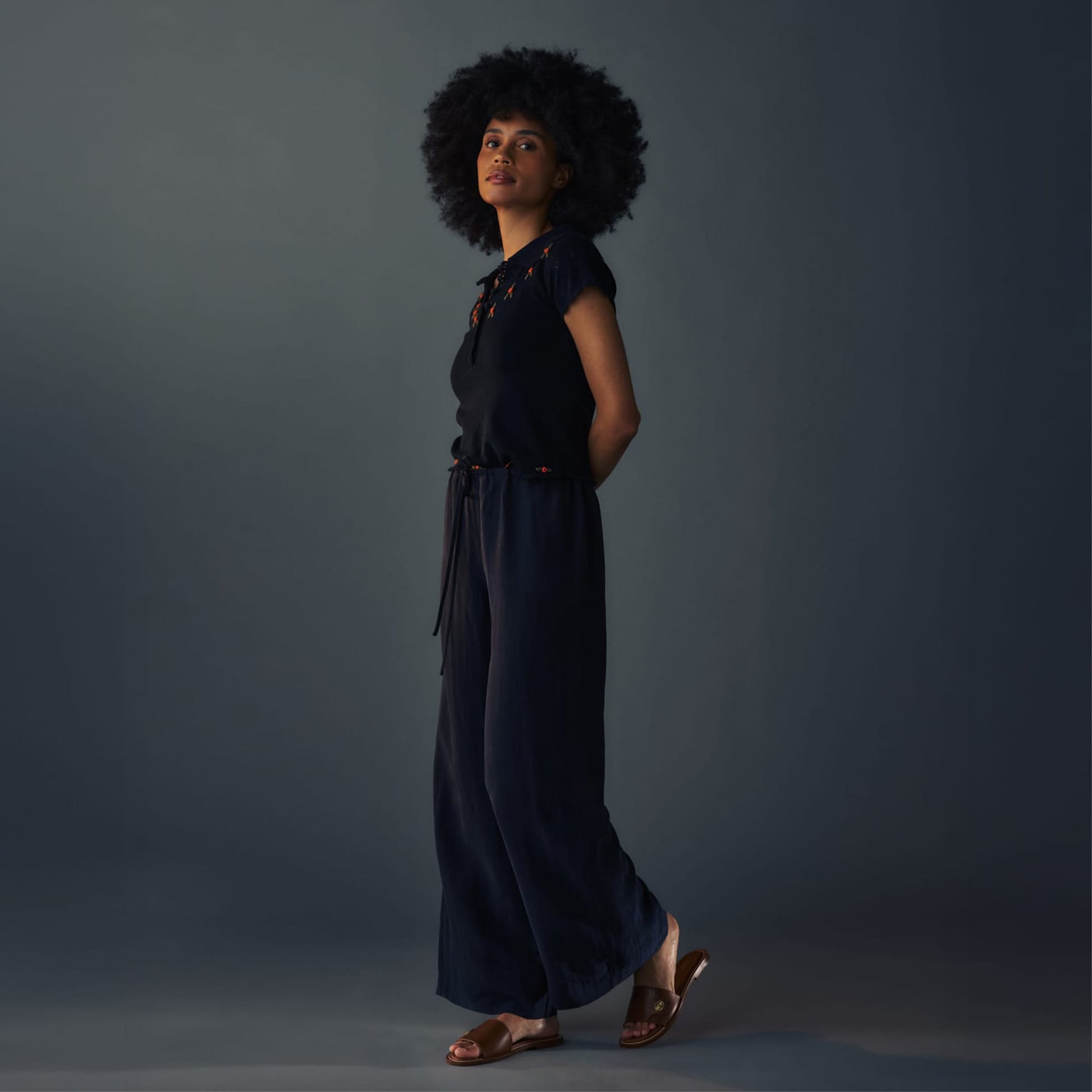 Supports marketing pour Sandales Alma à lanières pour femmes