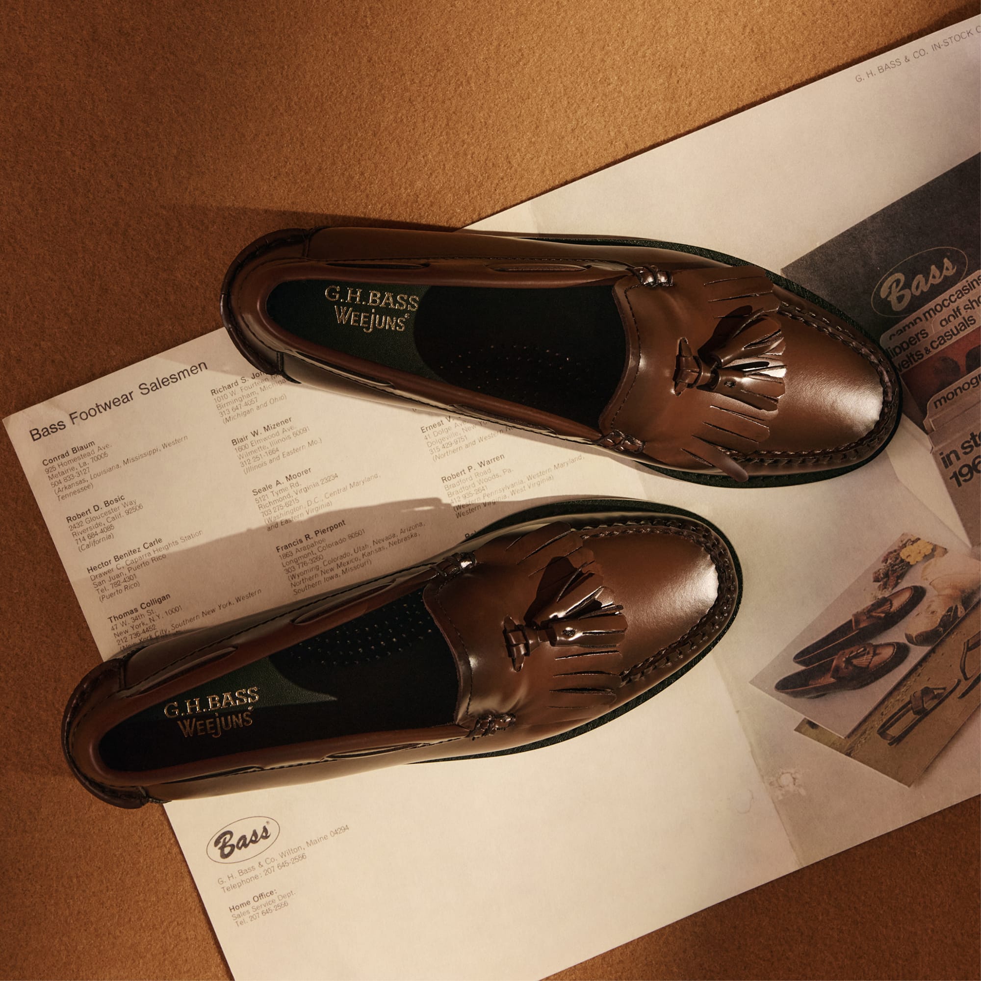 Women's Esther Weejuns® Tassel Loafer Light brown | G.H. Bass
