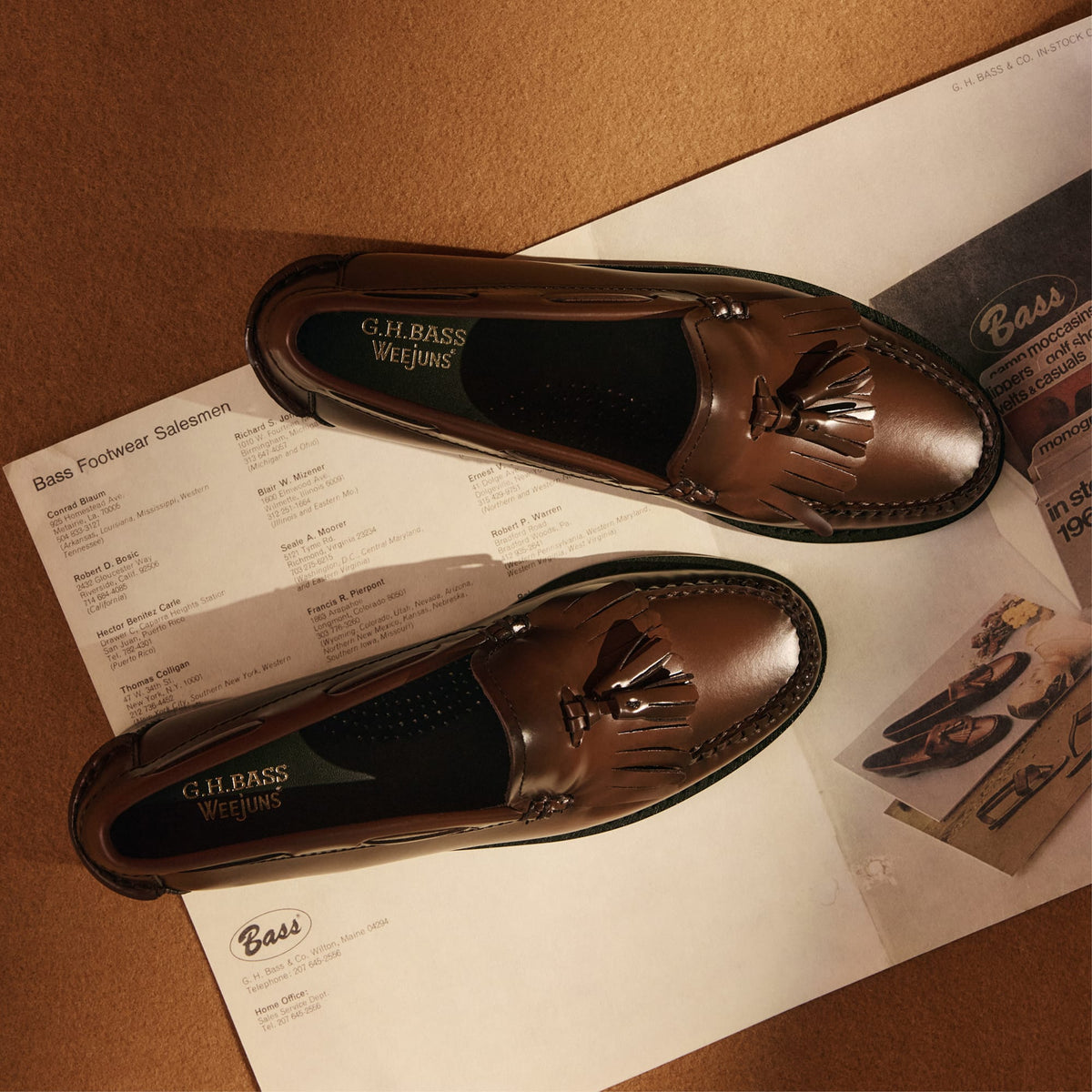 Supports marketing pour Mocassins Esther Weejuns® à pampilles pour femme