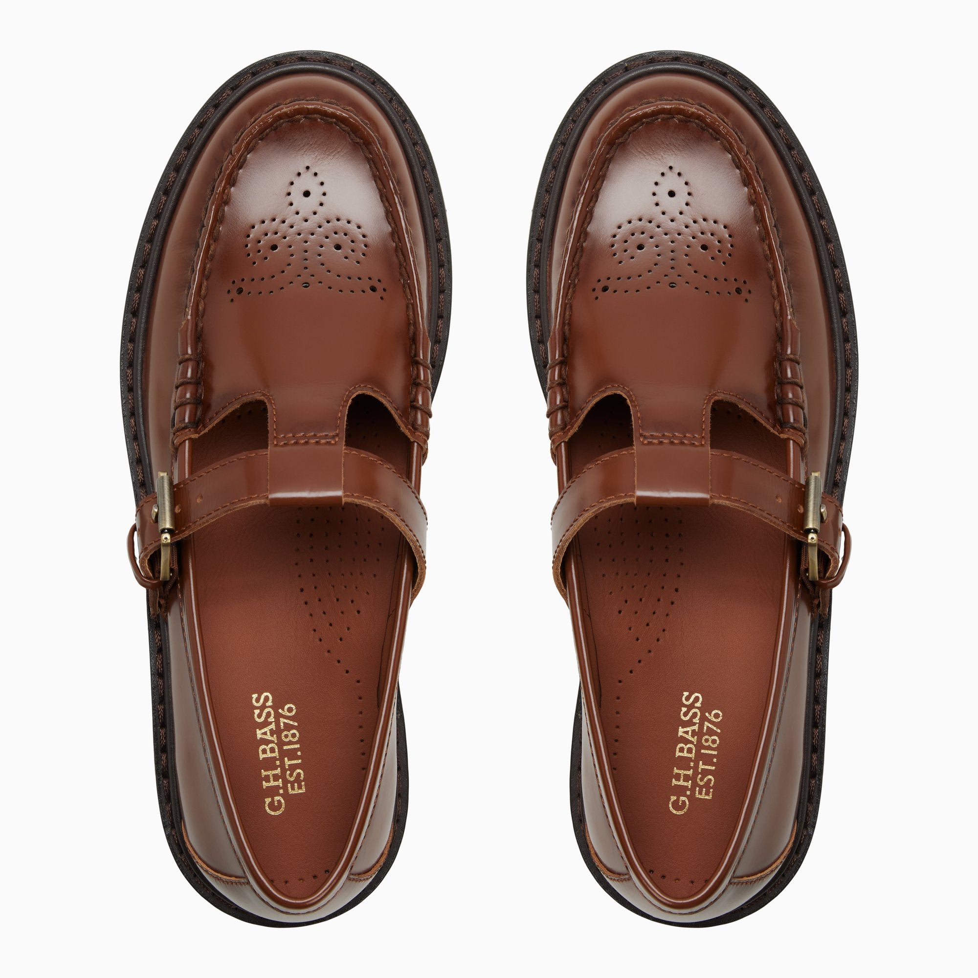 Womens Romy Mary Janes Light brown | G.H. Bass