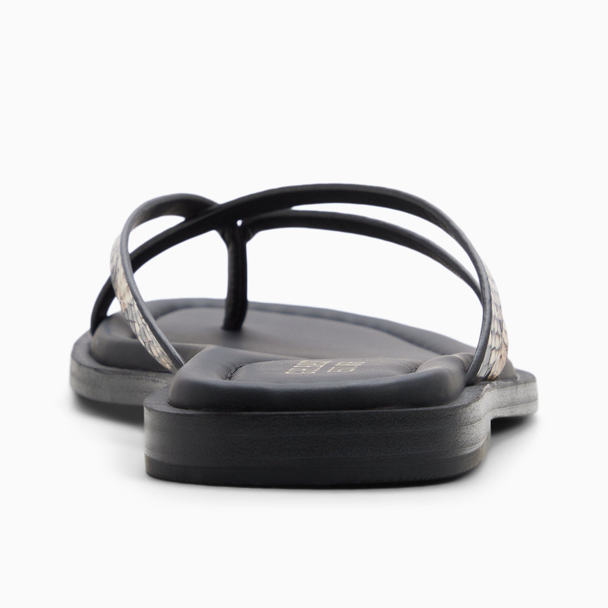 Side view of Natural Womens Nora Strappy Sandal Strappy Sandals