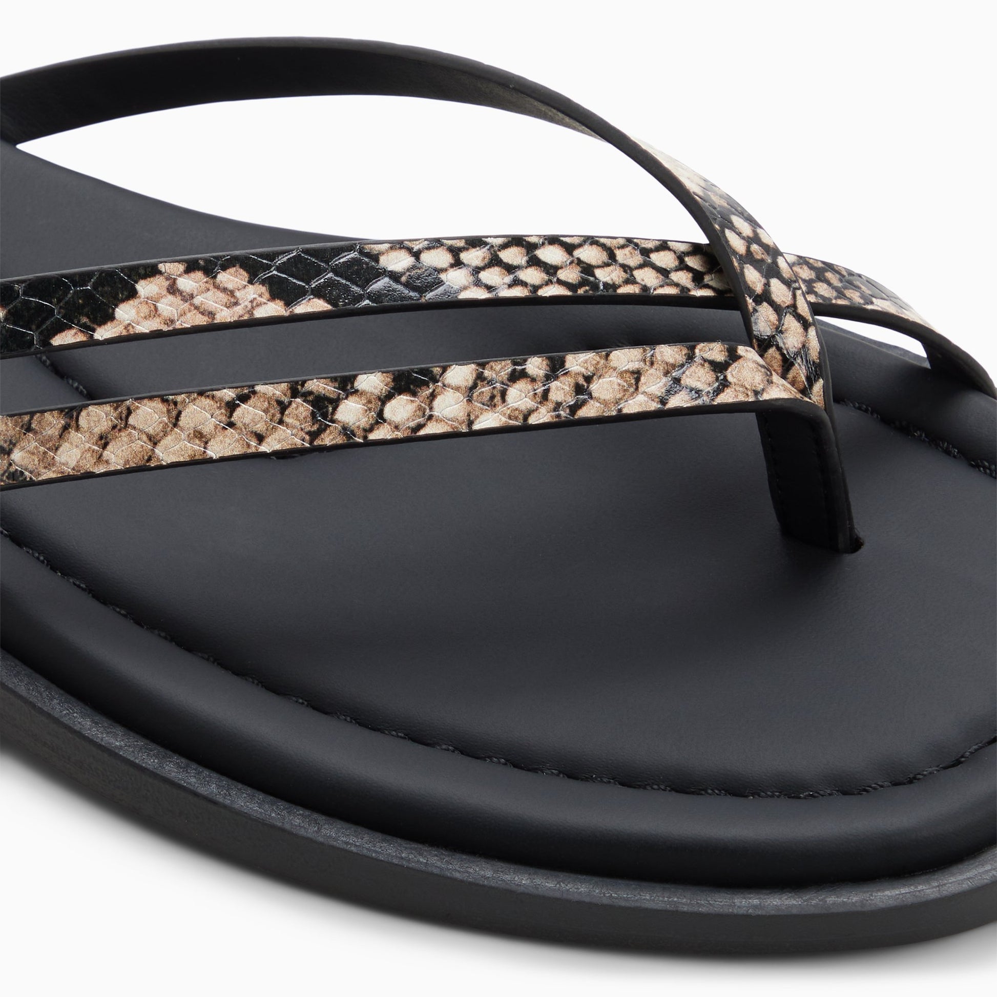Top-down view of the Natural Womens Nora Strappy Sandal Strappy Sandals