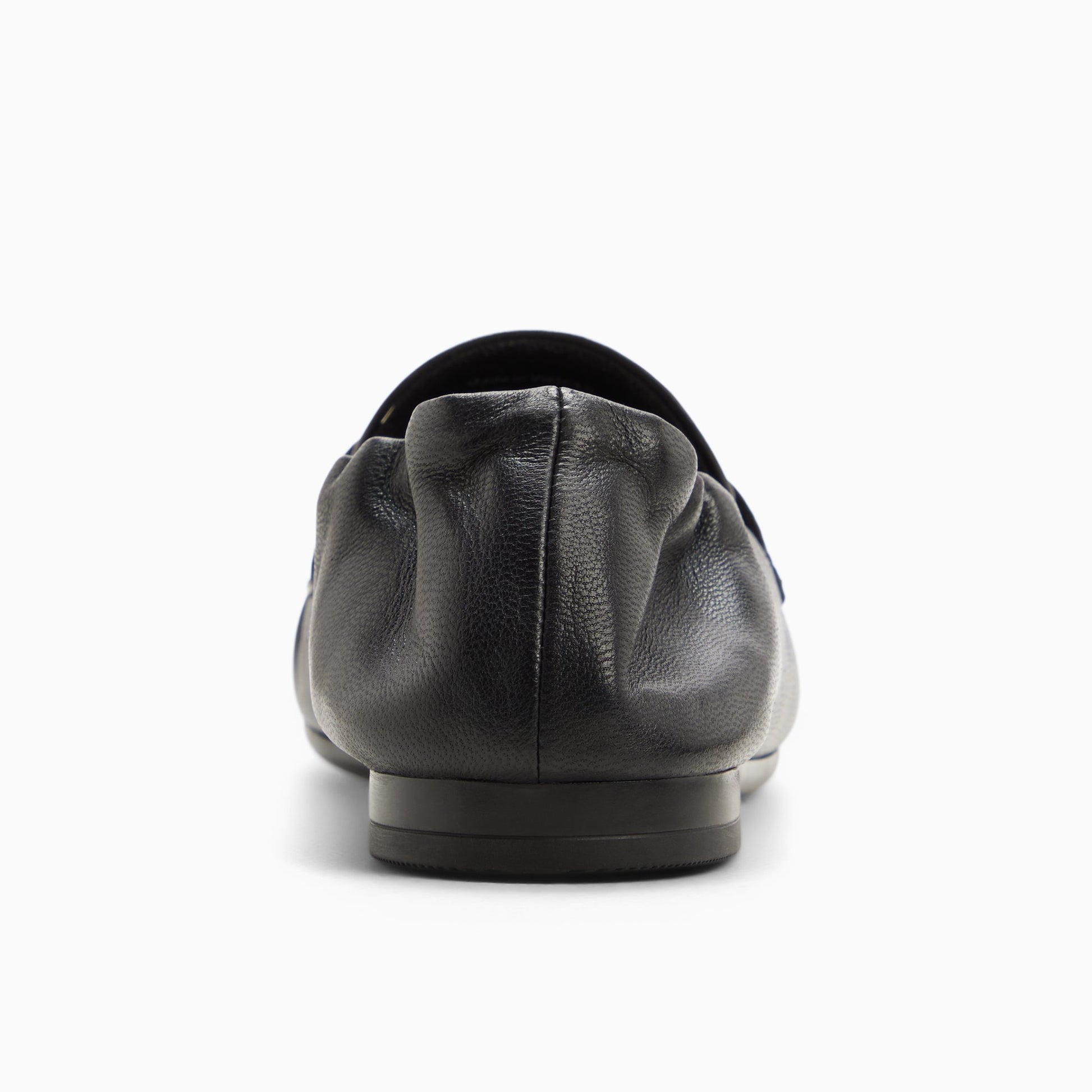 Side view of Black Womens Rumi Penny Loafer Penny Loafers
