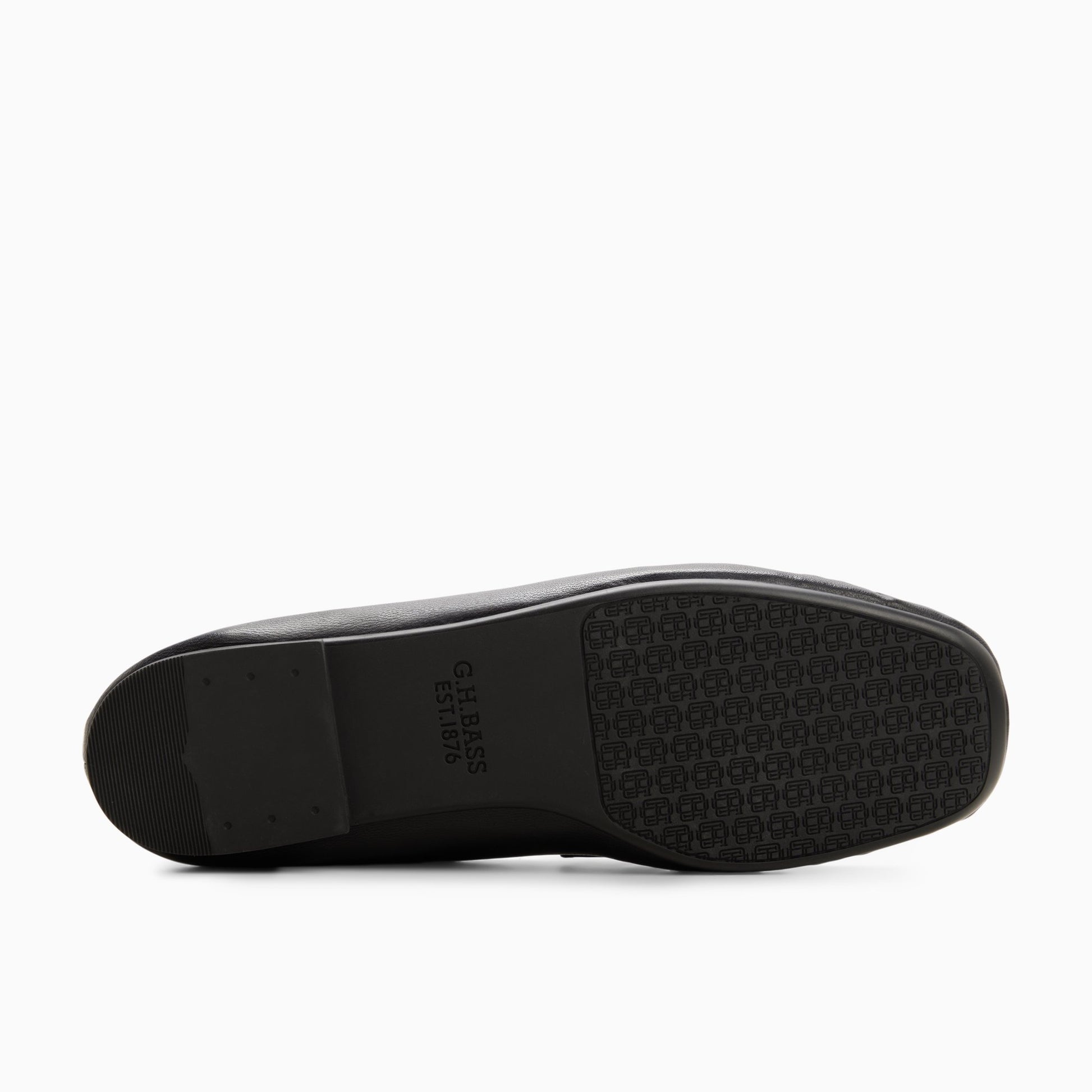 Close-up of the Black Womens Rumi Penny Loafer Penny Loafers