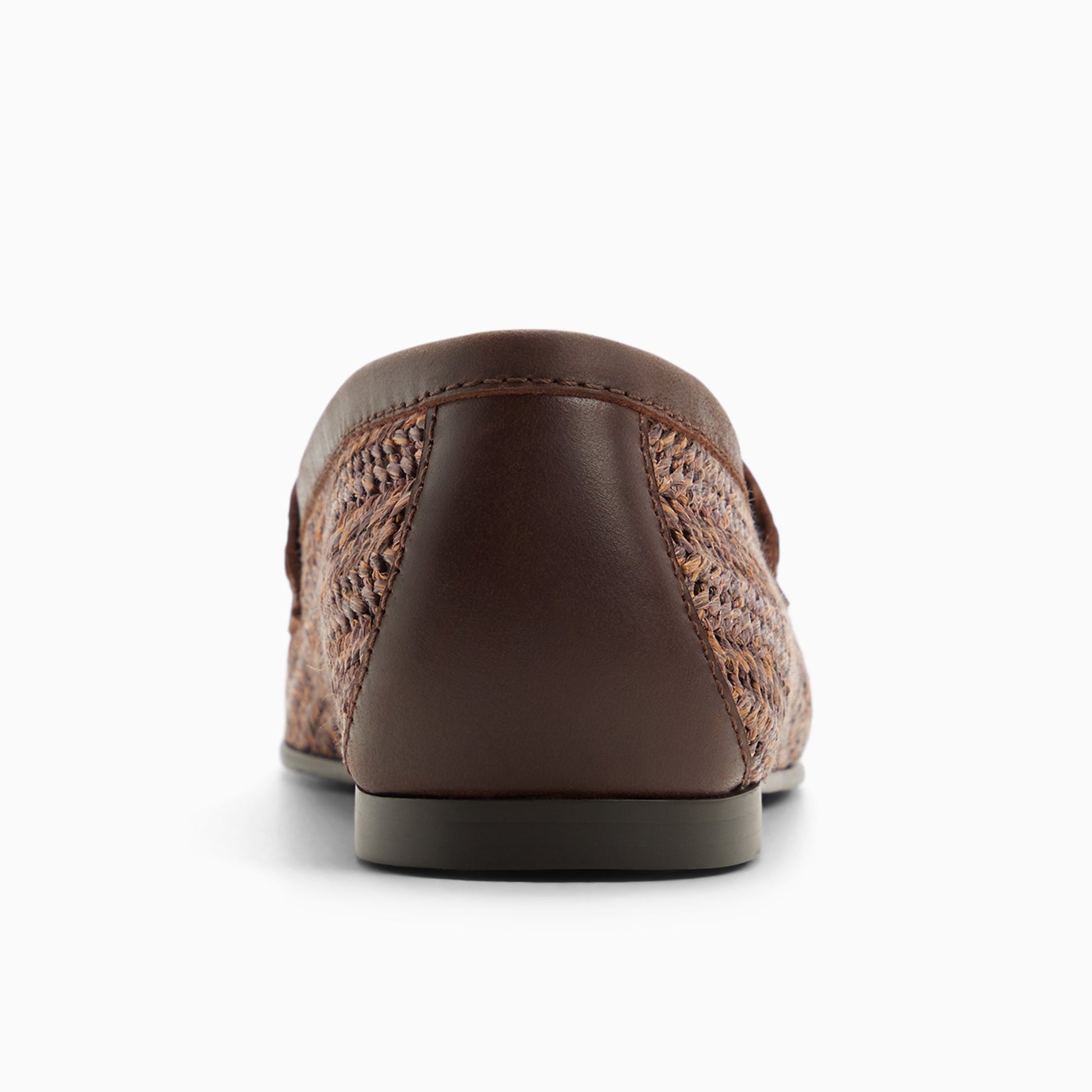 Side view of Medium brown Womens Emily Penny Loafer Penny Loafers