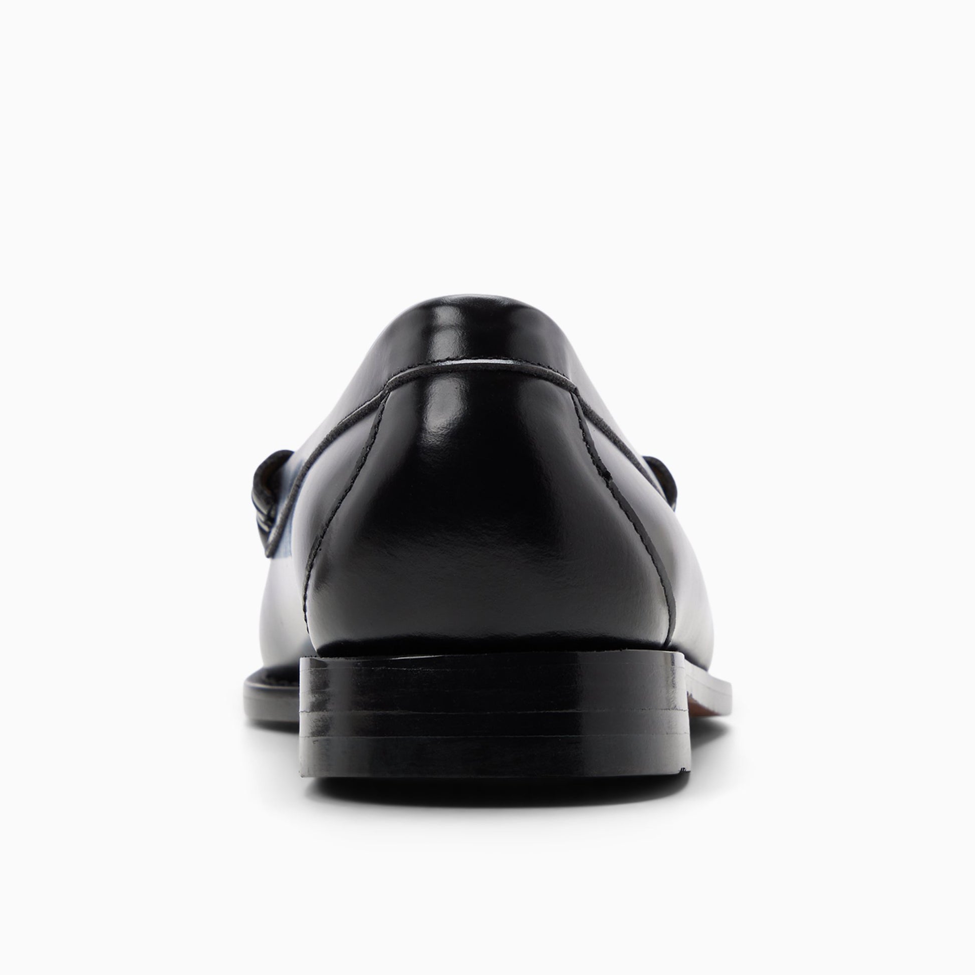 Side view of Black Mens Lennox Weejuns® Tassel Loafer Tassel Loafers