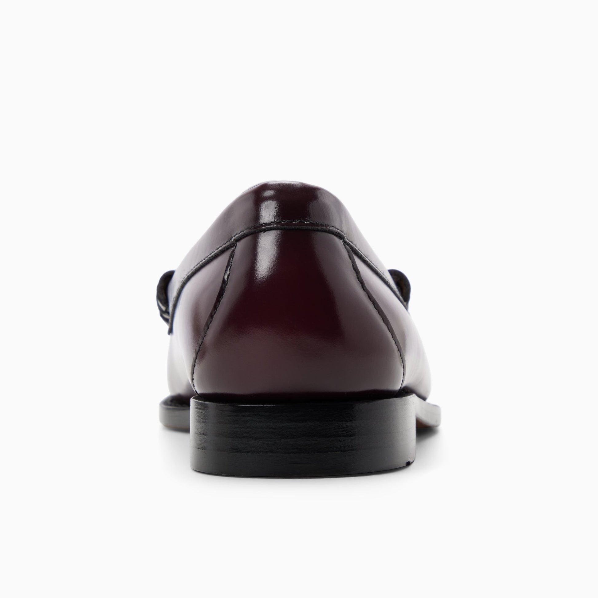 Side view of Wine Mens Larson Weejuns® Penny Loafer Penny Loafers