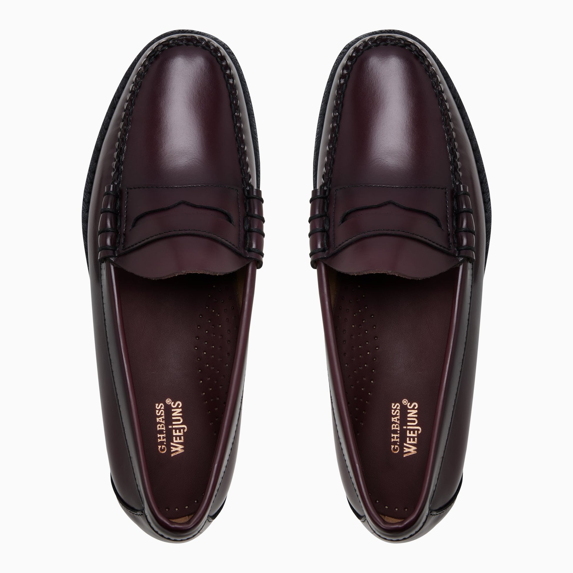 Mens Larson Weejuns® Penny Loafer Wine Mens Larson Weejuns® Penny Loafer Wine