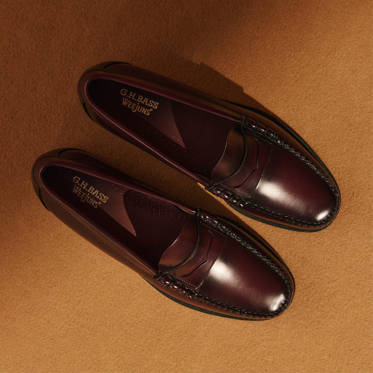 Supports marketing pour Mocassins Penny Larson Weejuns® pour homme