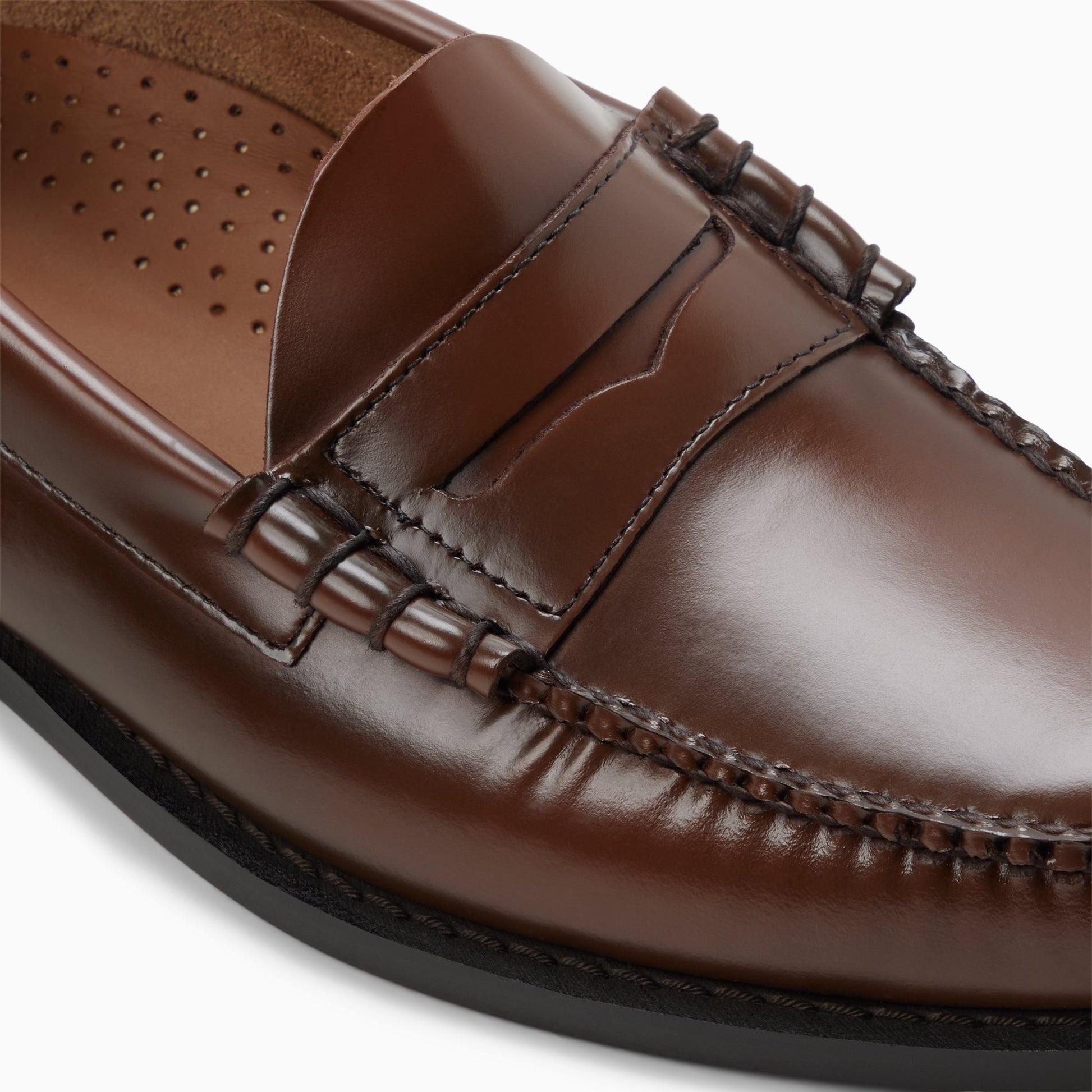 gh bass dress shoes Men's Berkeley Penny Loafer Tan and timeless Men's Larson Weejuns Penny Loafer