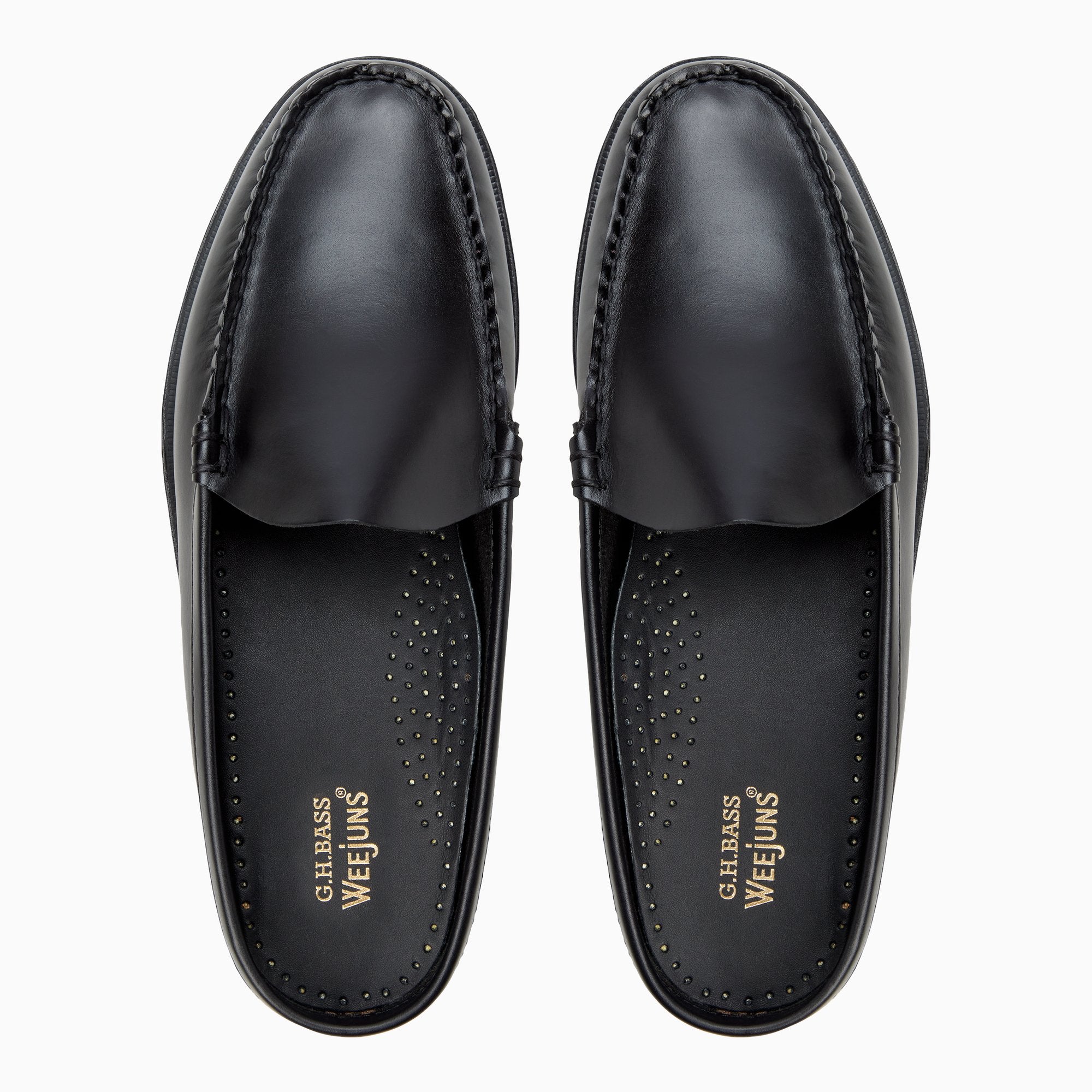 Mens Beaumont Heritage Weejuns® Venetian Mule Loafer Black | G.H. Bass