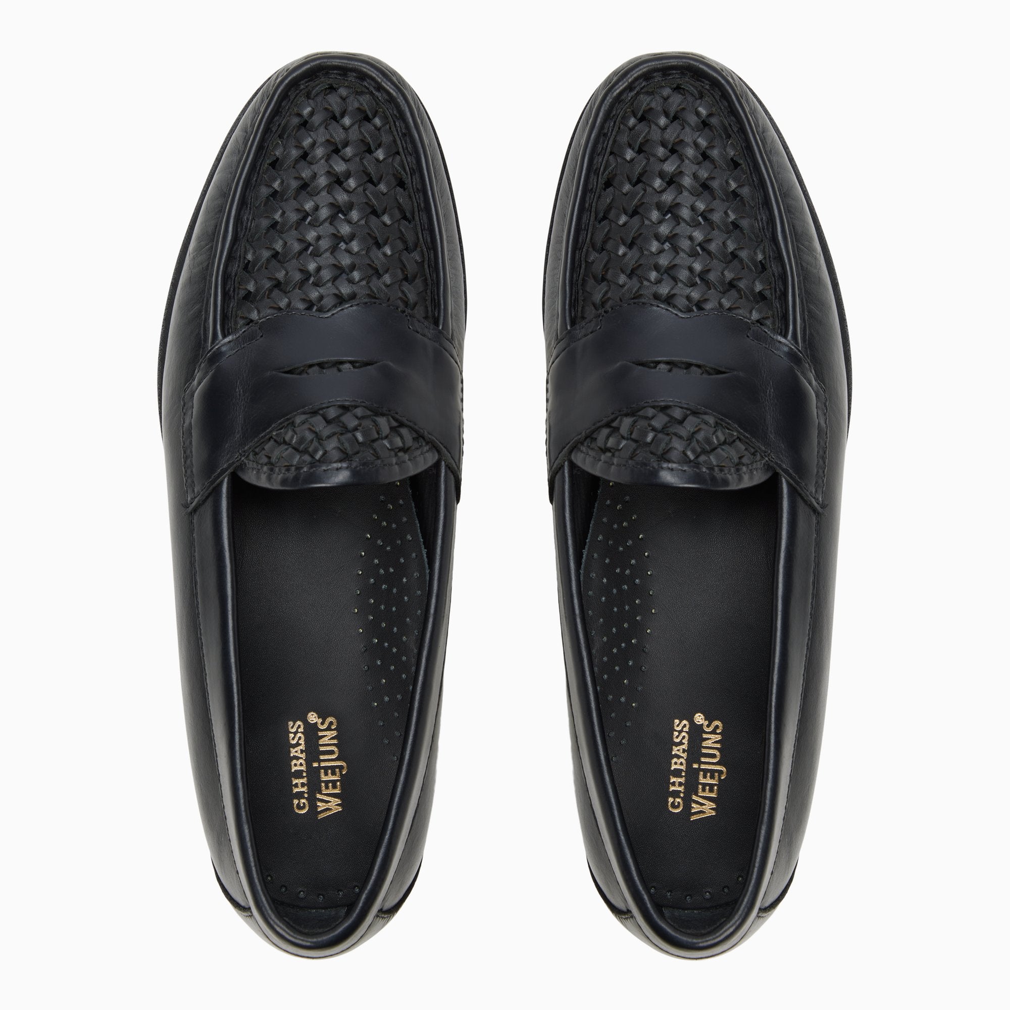 Mens Logan Weejuns® Penny Loafer Black | G.H. Bass