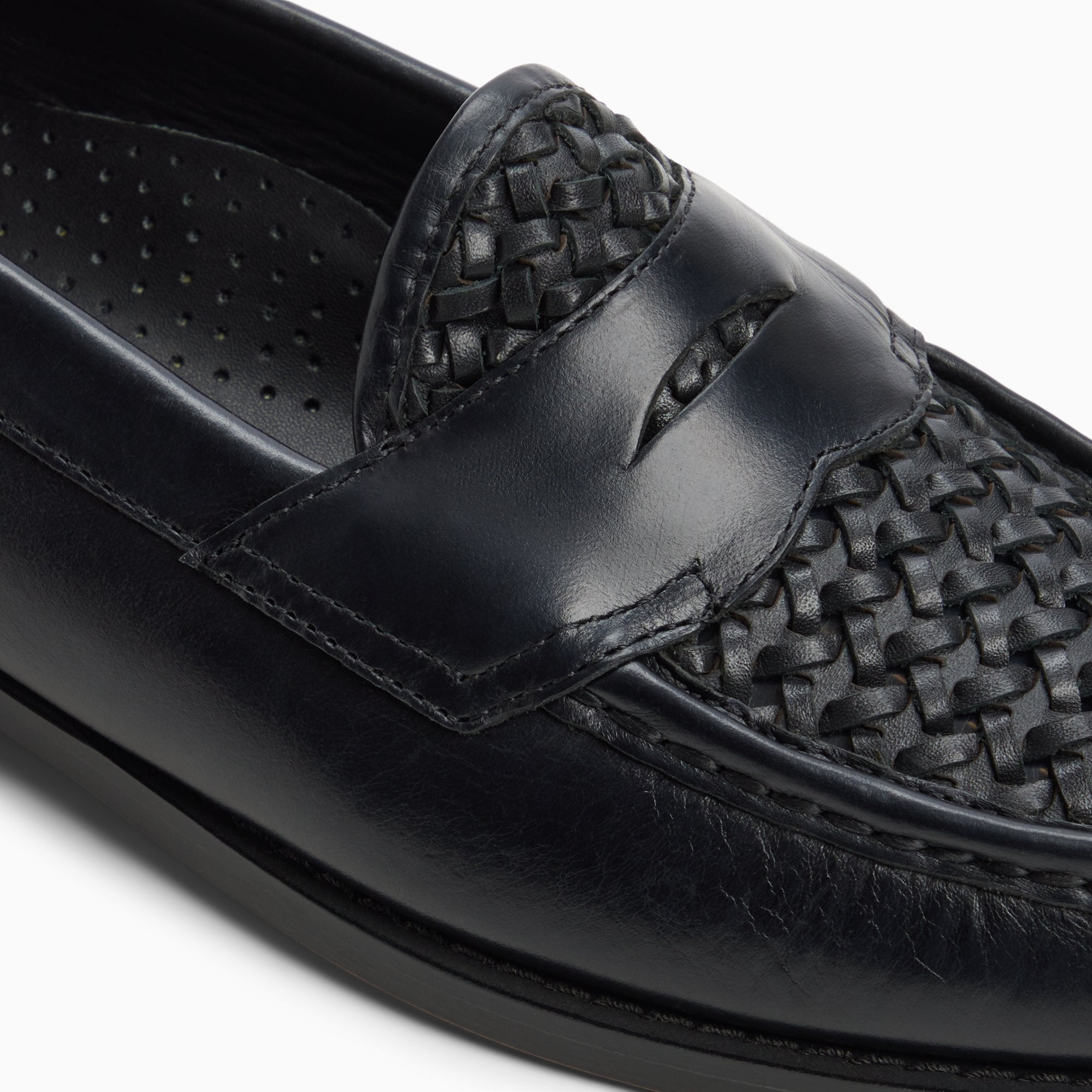 Mens Logan Weejuns® Penny Loafer Black | G.H. Bass