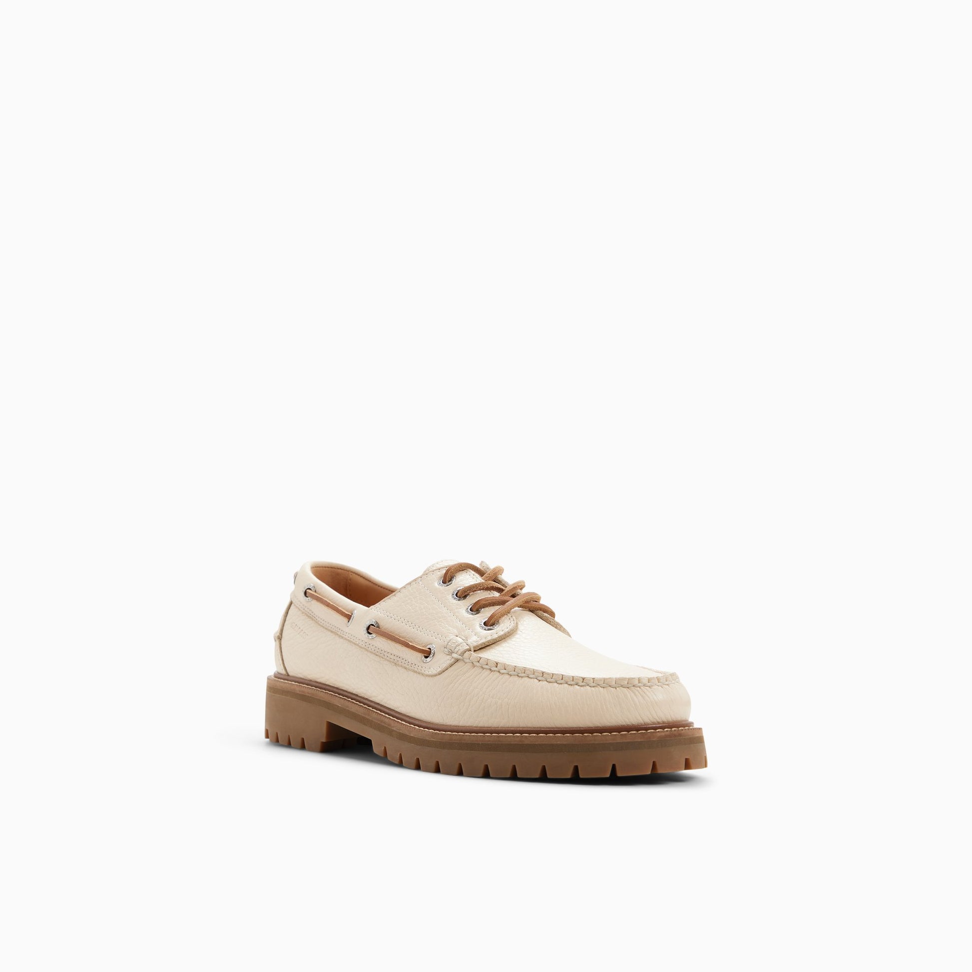 Mens Ranger Camp Moc Boat Shoe Cream