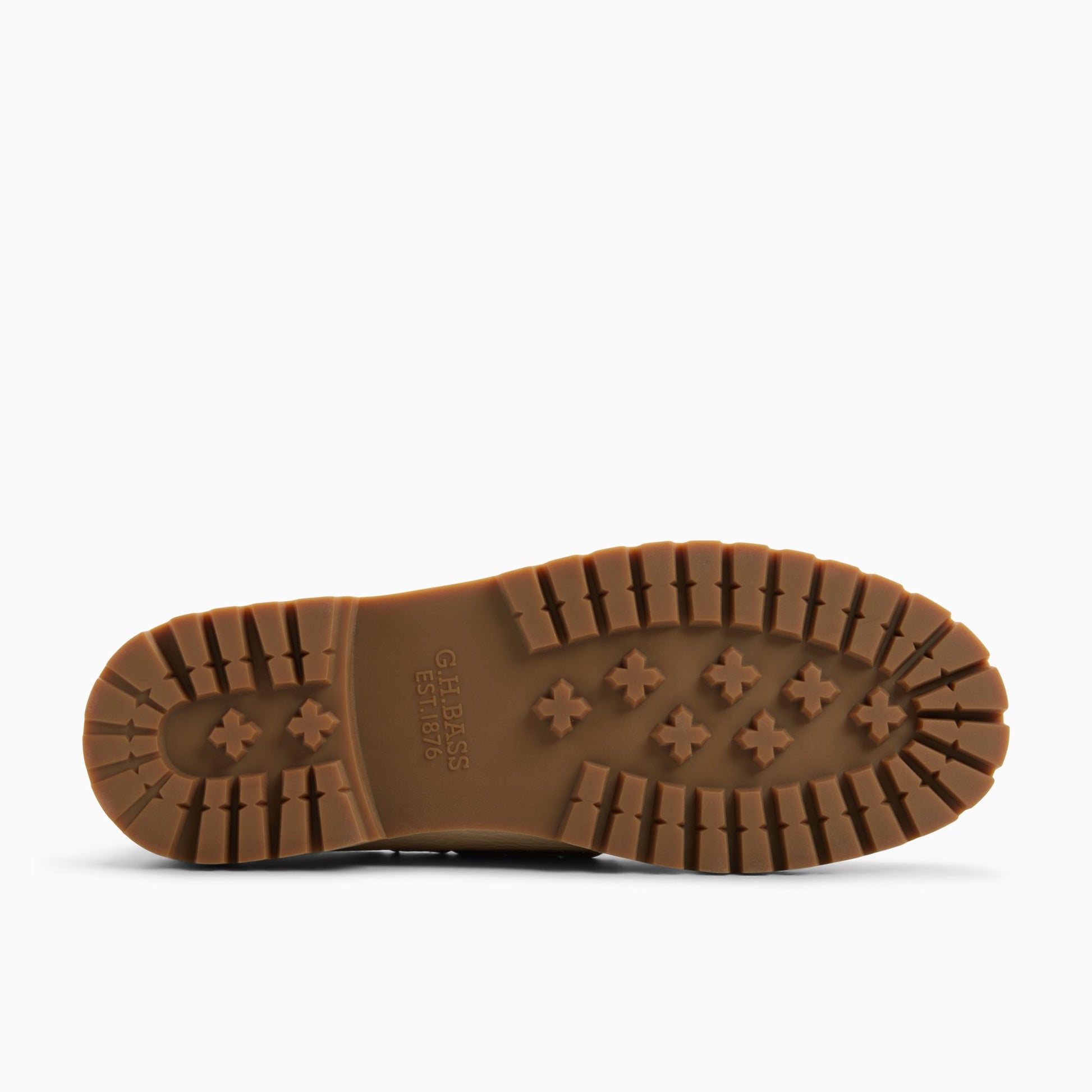 Close-up of the Cream Mens Ranger Camp Moc Boat Shoe Boat Shoes