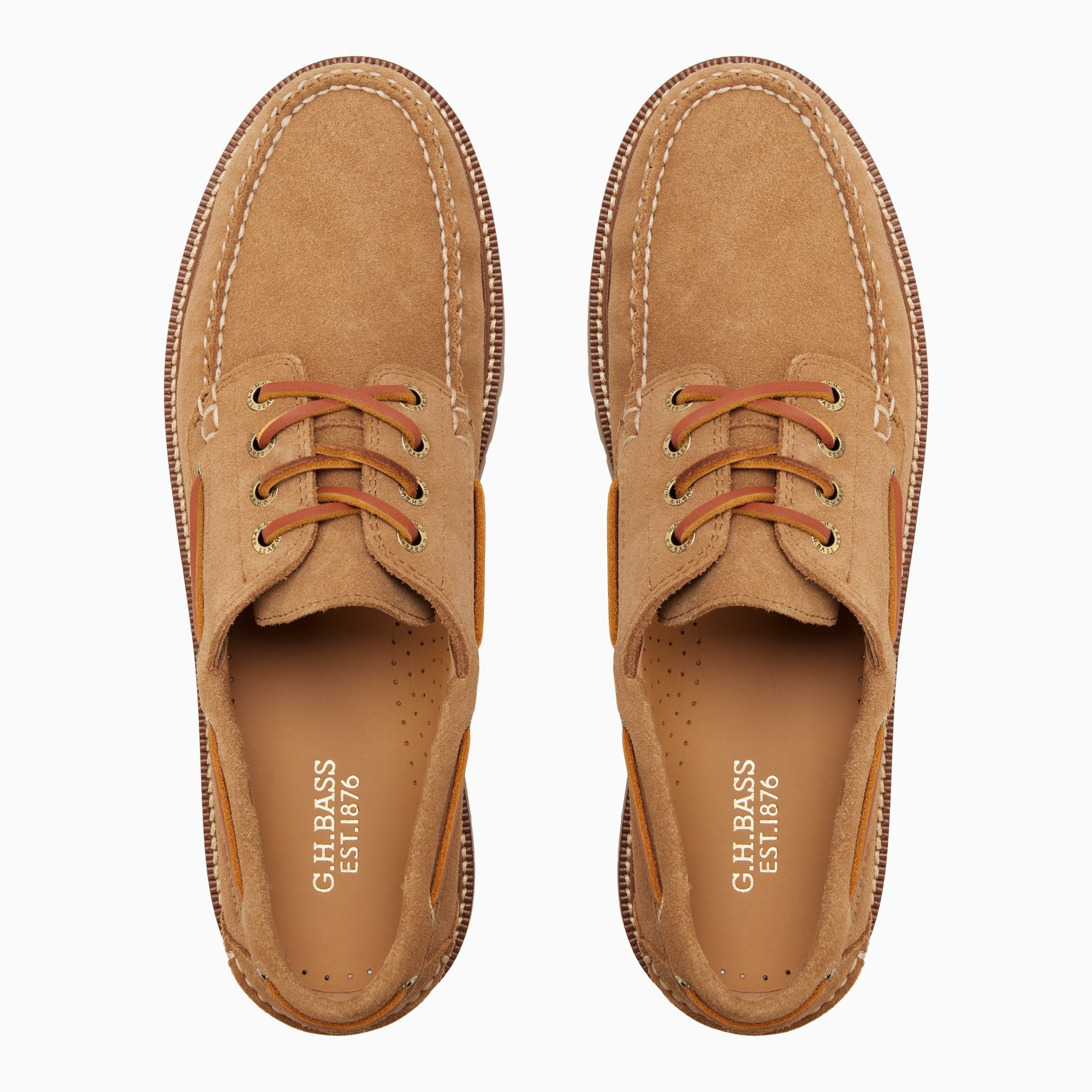 Mens Ranger Camp Moc Boat Shoe Light brown | G.H. Bass