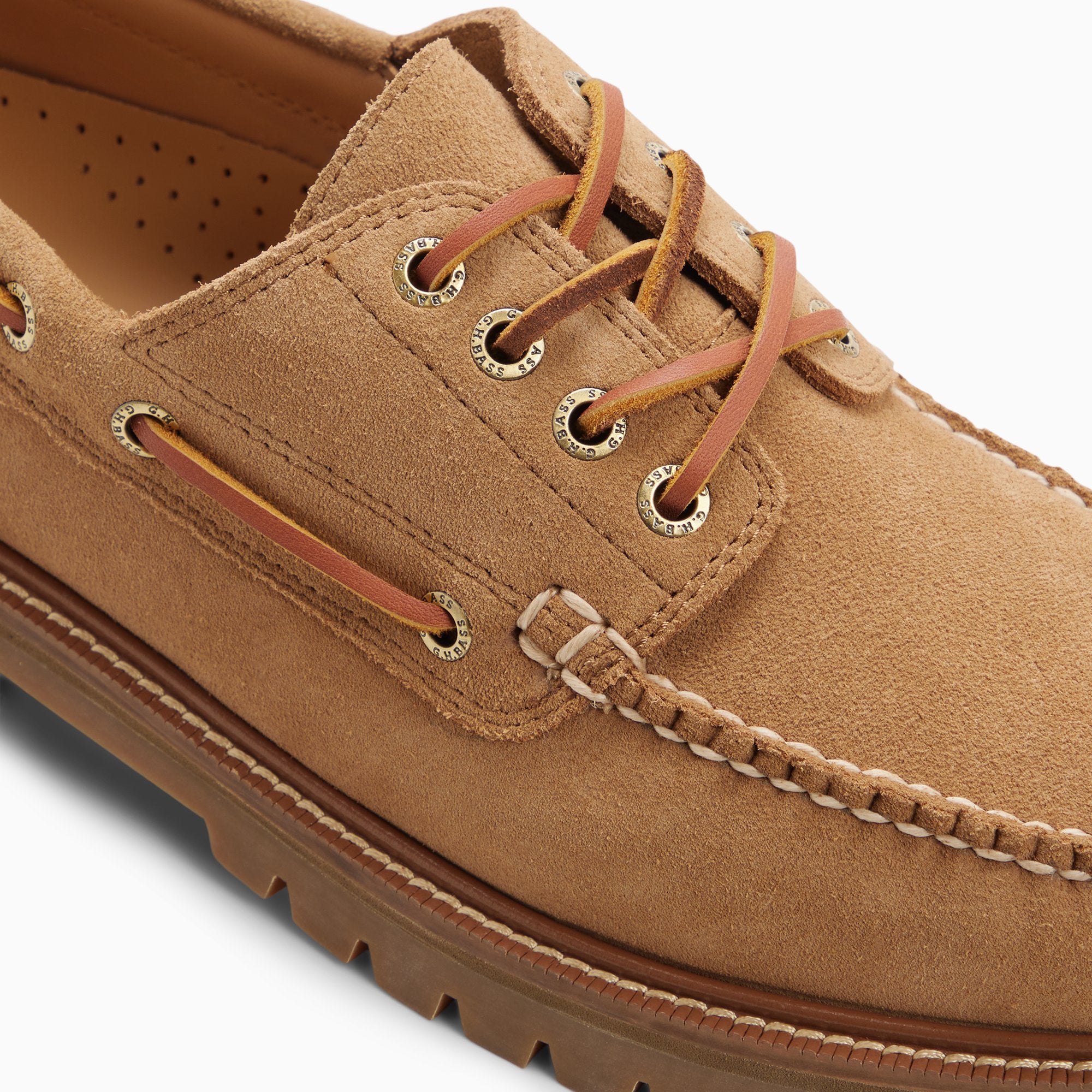 Mens Ranger Camp Moc Boat Shoe Light brown | G.H. Bass