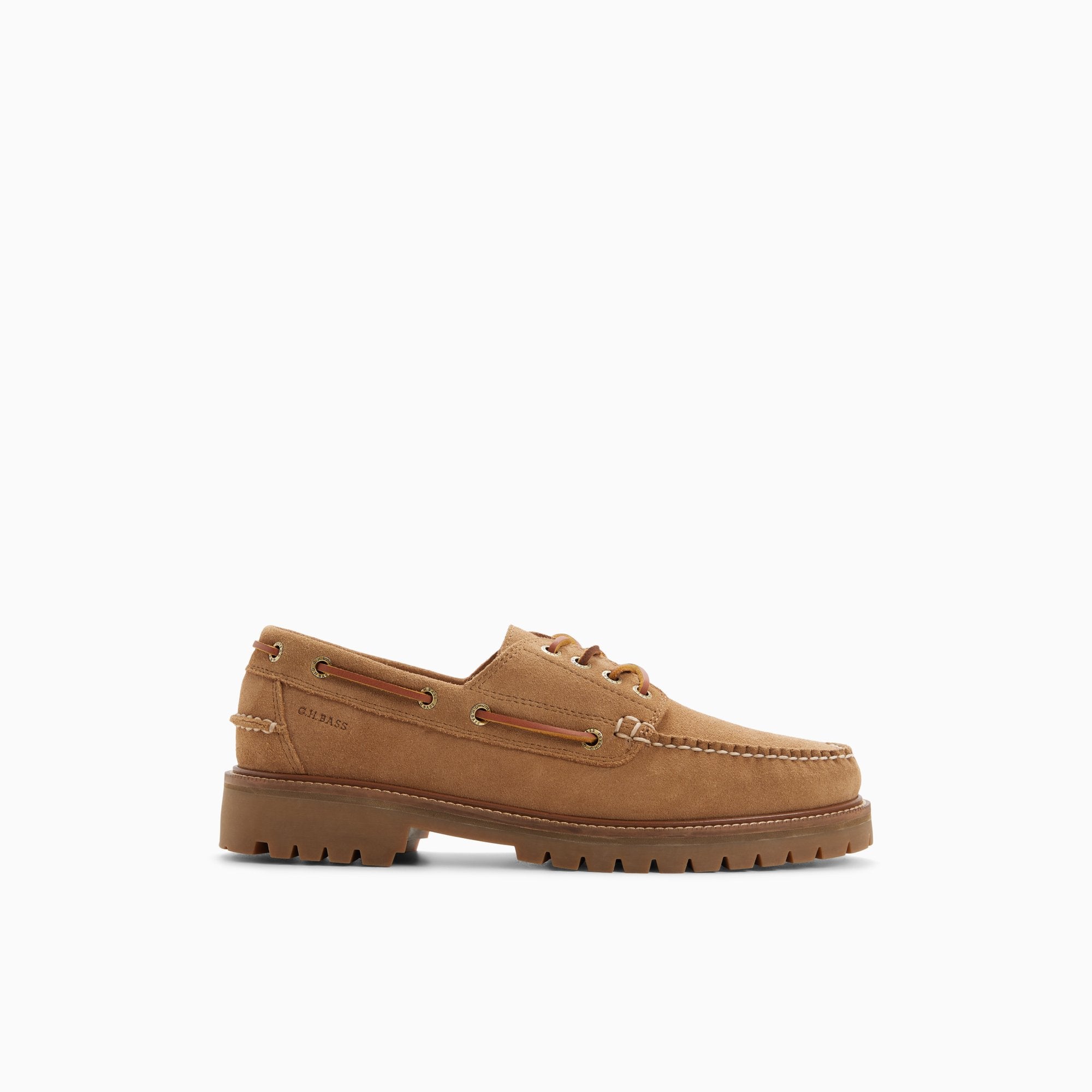 美品G.H.BASS ARKnets別注 RANGER MOC デッキシューズ G.H.BASS（ジーエイチバス） ： 別注 RANGER MOC - smooth leather