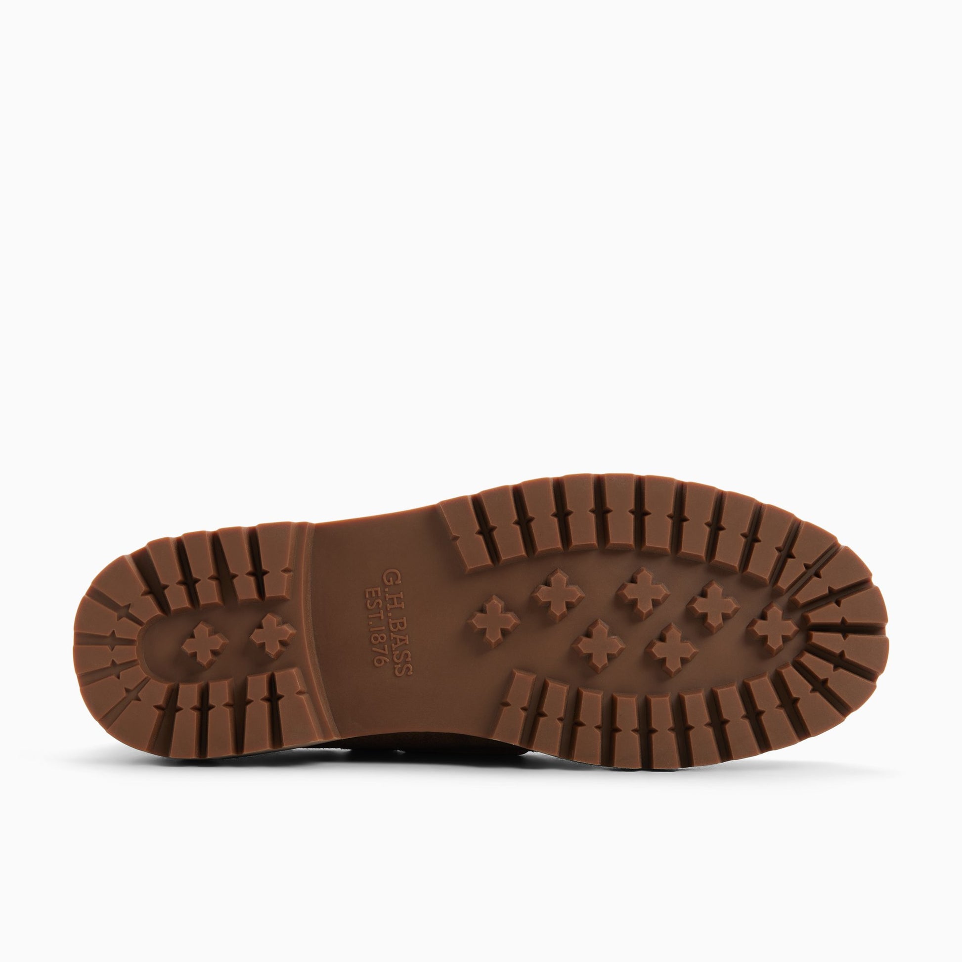 Close-up of the Brown Mens Ranger Camp Moc Boat Shoe Boat Shoes