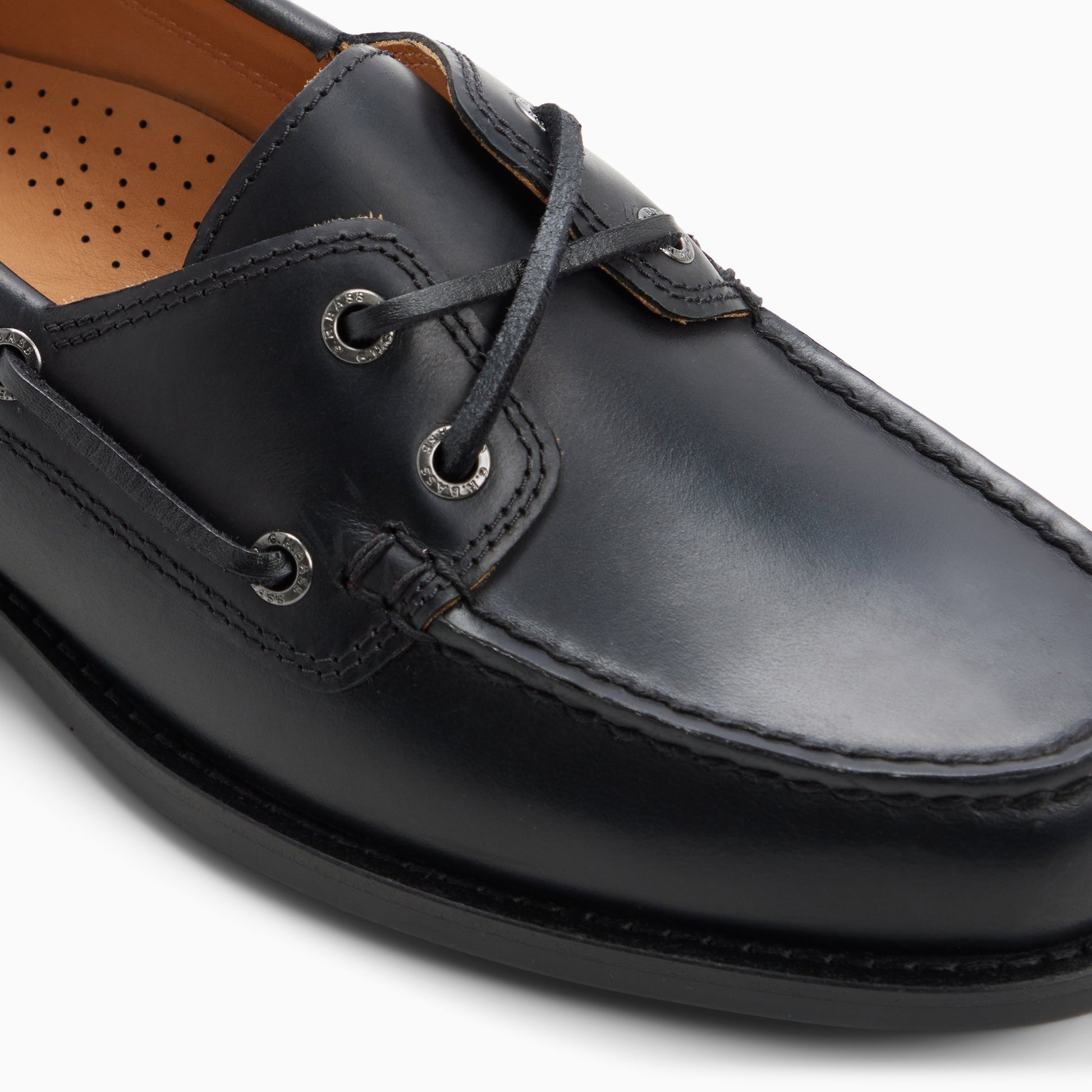 Mens Regatta Boat Shoe Black | G.H. Bass Mens Regatta Boat Shoe Black | G.H. Bass