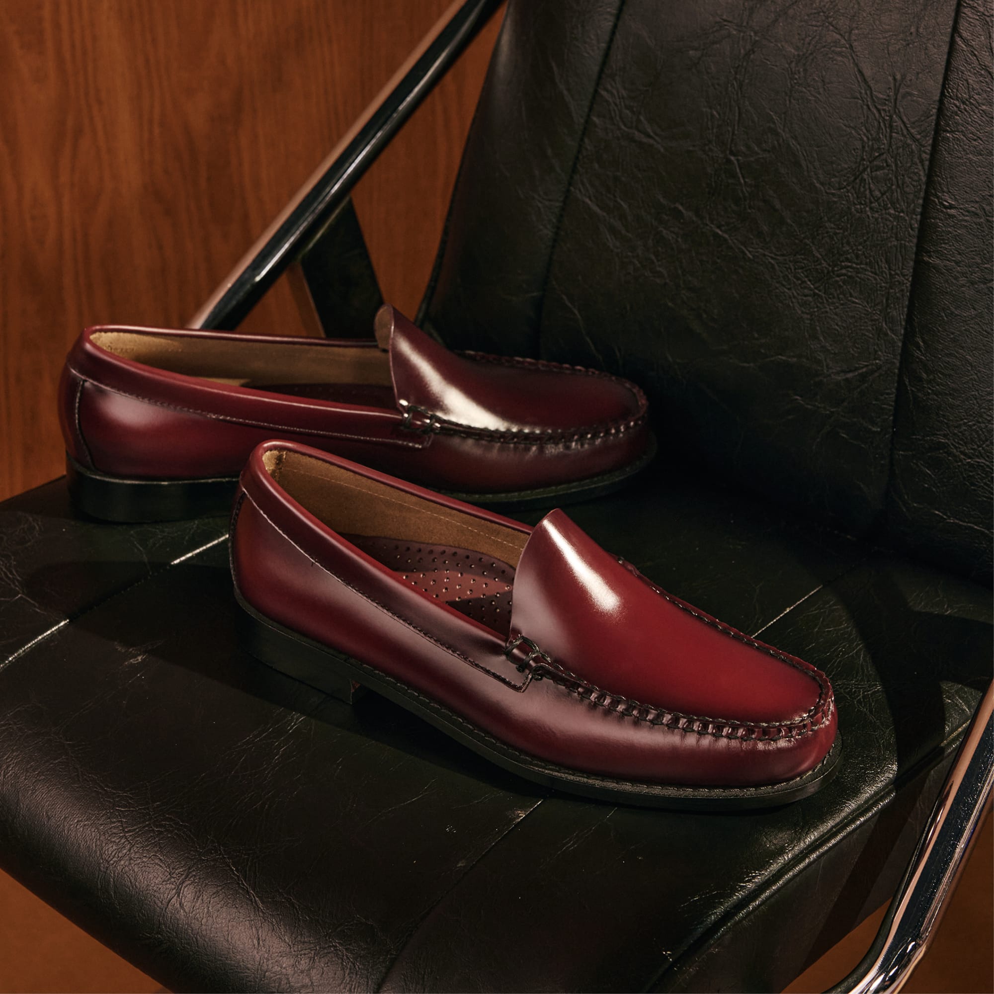 Men's Larson Weejuns® Venetian Loafer Wine | G.H. Bass