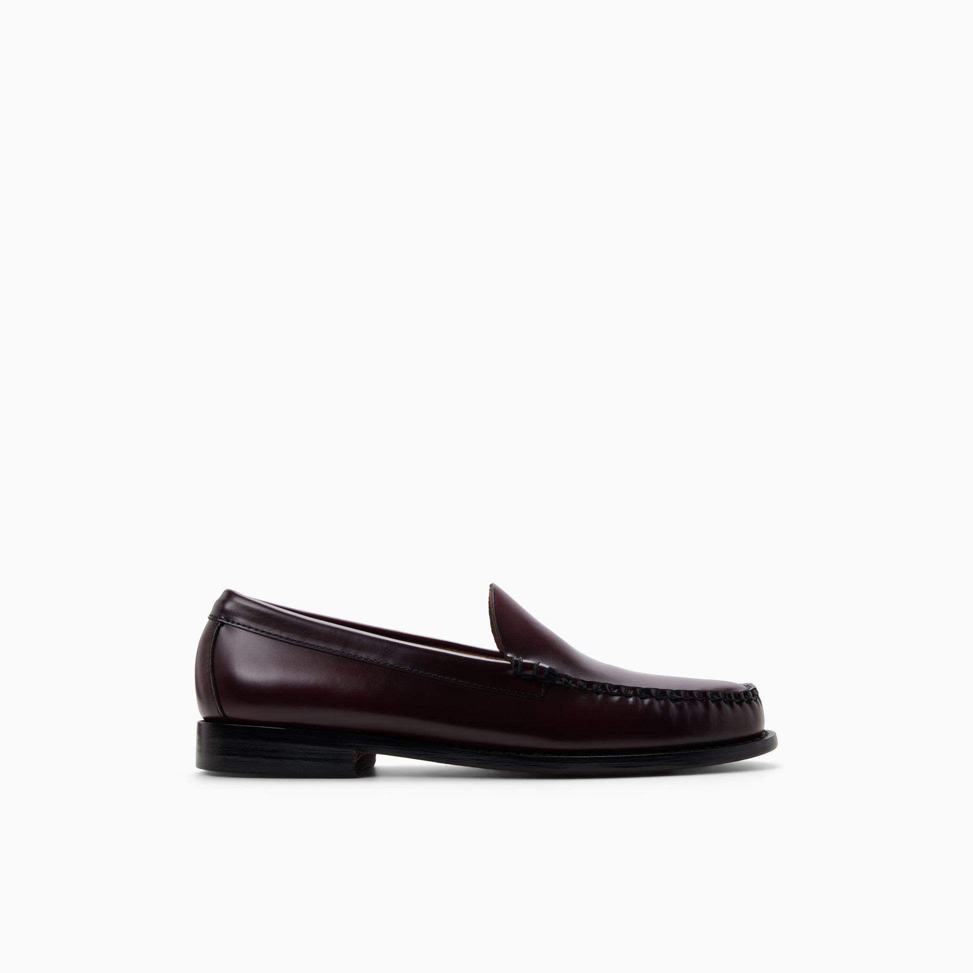 Main View of Wine Mens Larson Weejuns® Venetian Loafer Venetian Loafers for Mens