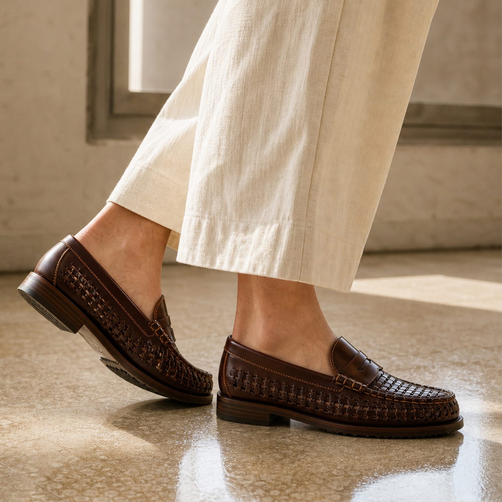 mens brown dress loafers New Oxford Shoes for Men Dress Shoe Laces Lace Up Round Burnished Toe Leather Cap Toe Shoes Low Top Rubber Sole Non Slip Anti-Slip Block Heel Wedding(6.5) These shoes are ideal choice to wear at any event and any season. Thursday Boot Company Men's Brown