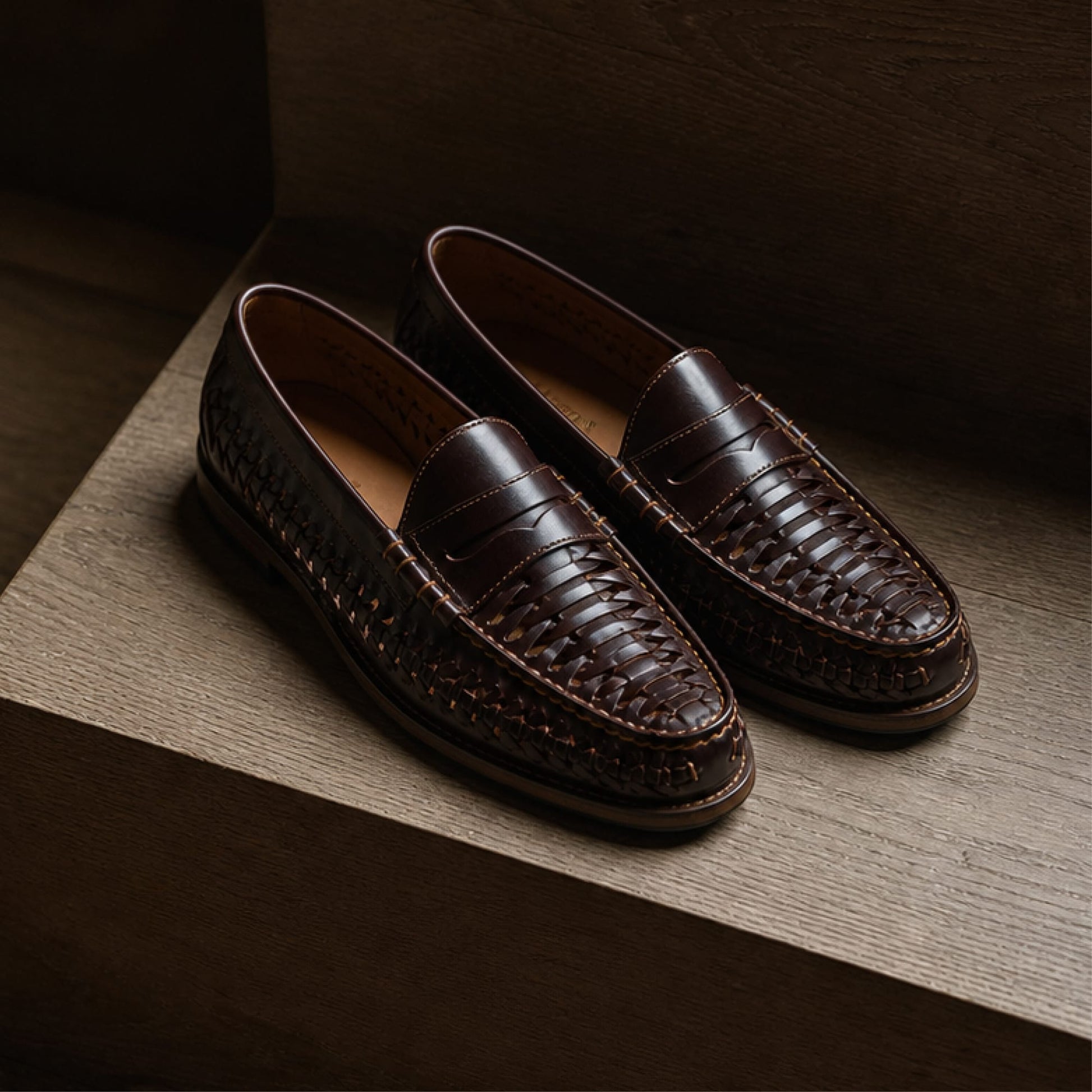 Mens Lexington Penny Loafer Dark brown Mens Lexington Penny Loafer Dark brown