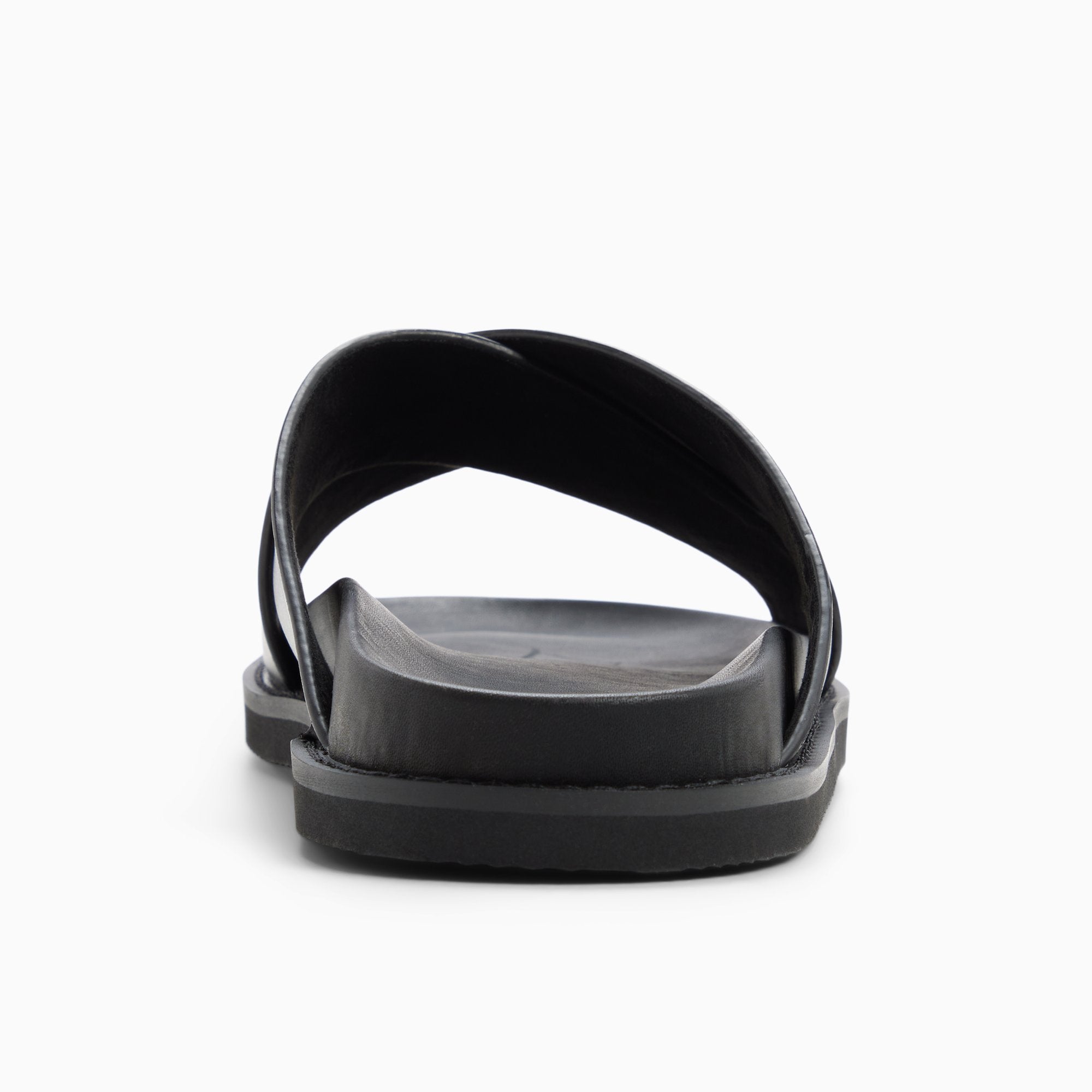 U*N様 定価6万　GUNTAS Genuine Leather Crossbo Mens Charleswood Cross Strap Sandals Black | G.H. Bass