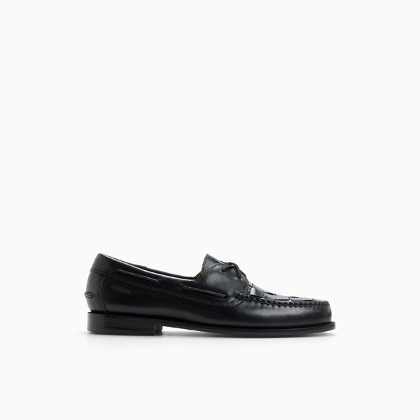 靴 G.H.BASS&.CO Weejuns Men's Greenwich Weejuns® Boat Shoe Black | G.H.BASS