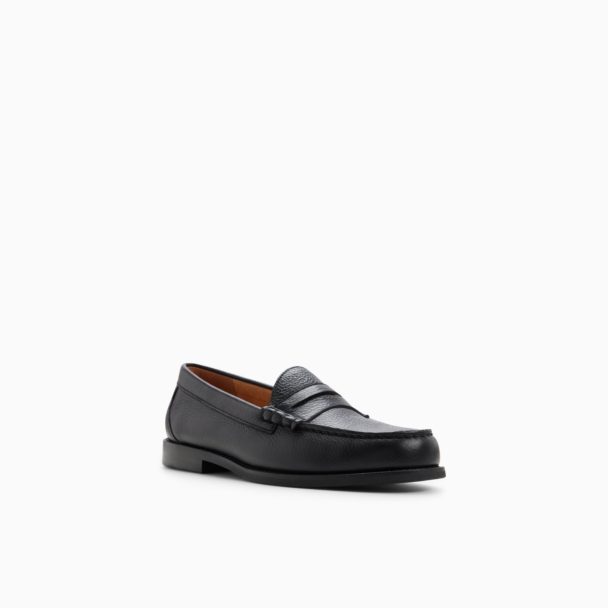 Mens Berkeley Penny Loafer Open Black | G.H. Bass 9 Mens Berkeley Penny Loafer Open Black | G.H. Bass 9