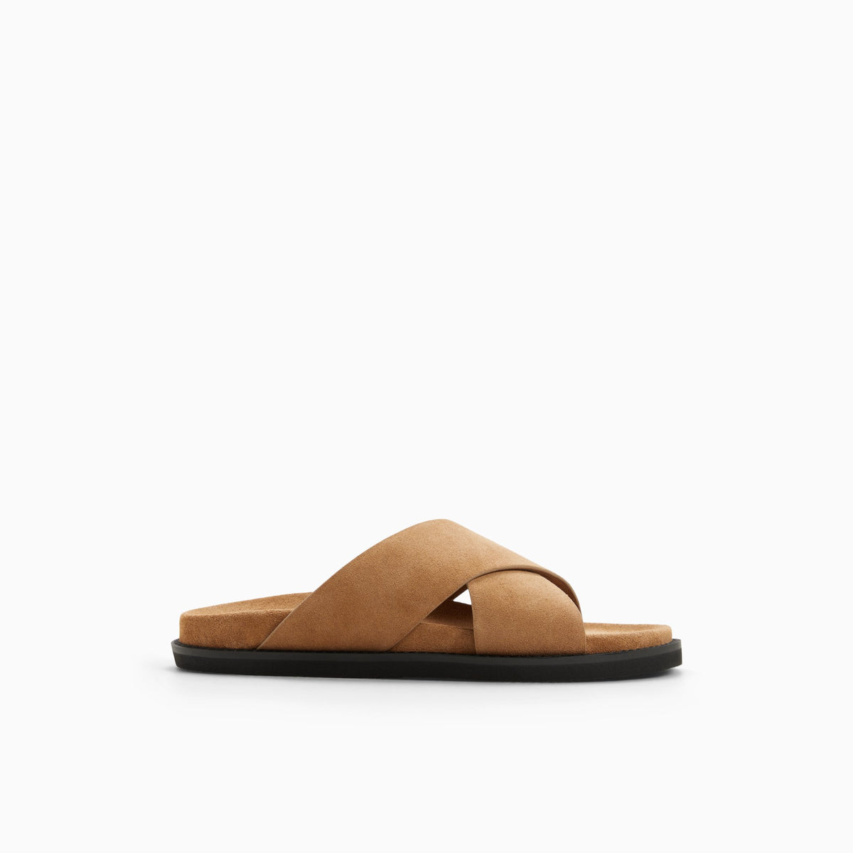 GH Bass & Co D Tan BELMAR Double Strap Sandals Men\'s Size 13M  Made in Italy Mens Meridian Double Strap Sandal Dark brown | G.H. Bass main image 3