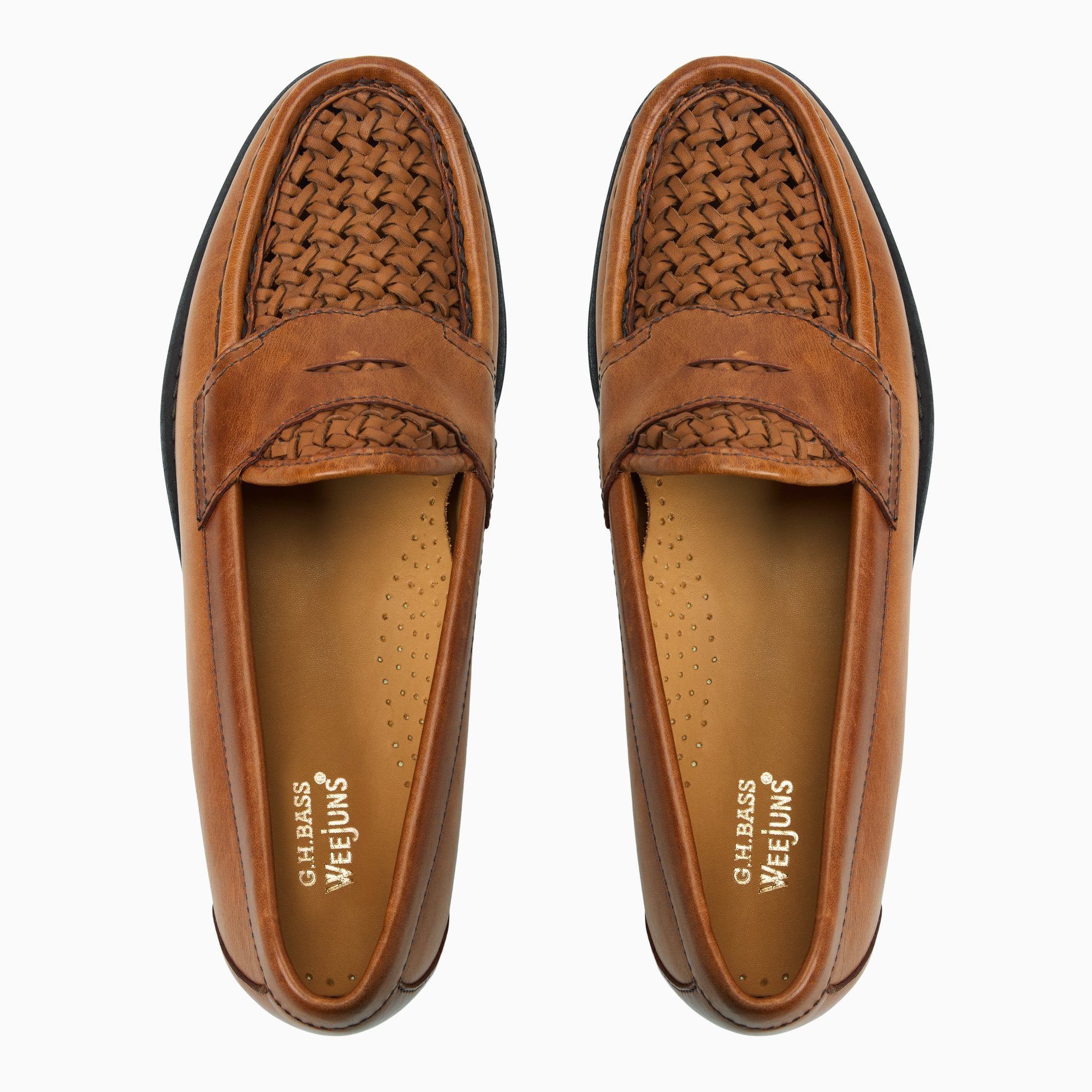 Mens Logan Weejuns® Penny Loafer Brown | G.H. Bass