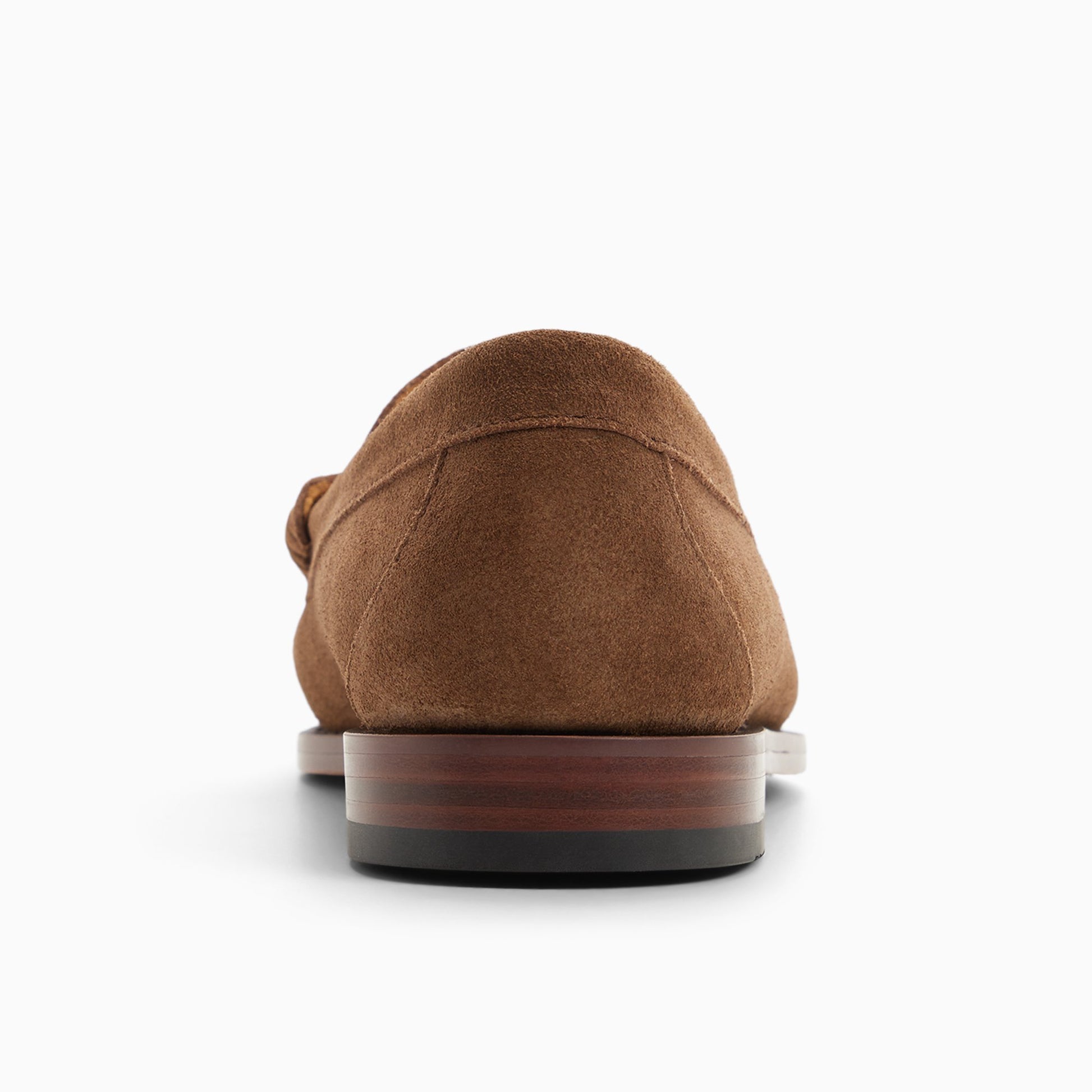 Side view of Dark beige Mens Lennox Weejuns® Tassel Loafer Tassel Loafers