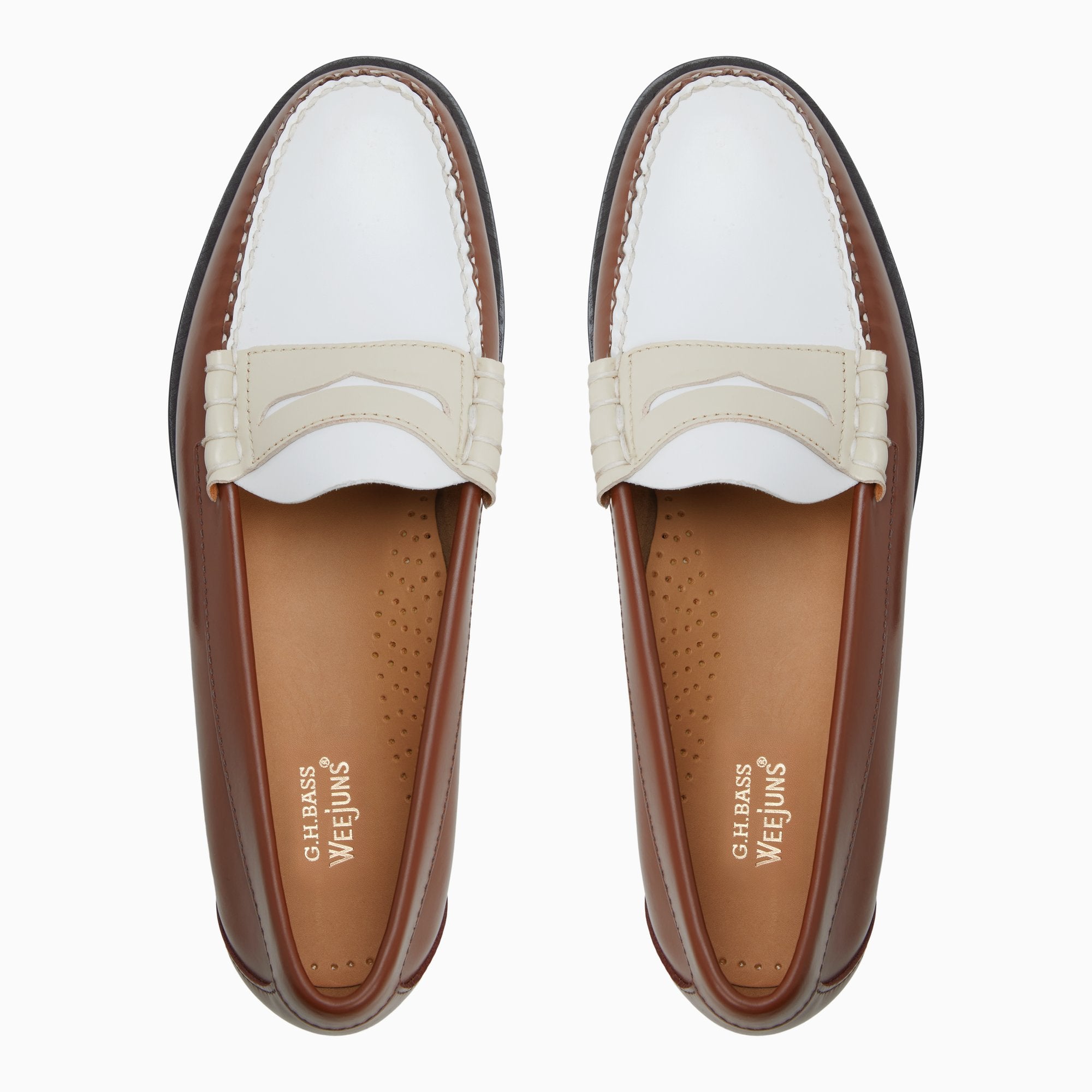 Mens Larson Weejuns® Penny Loafer Tan multi | G.H. Bass