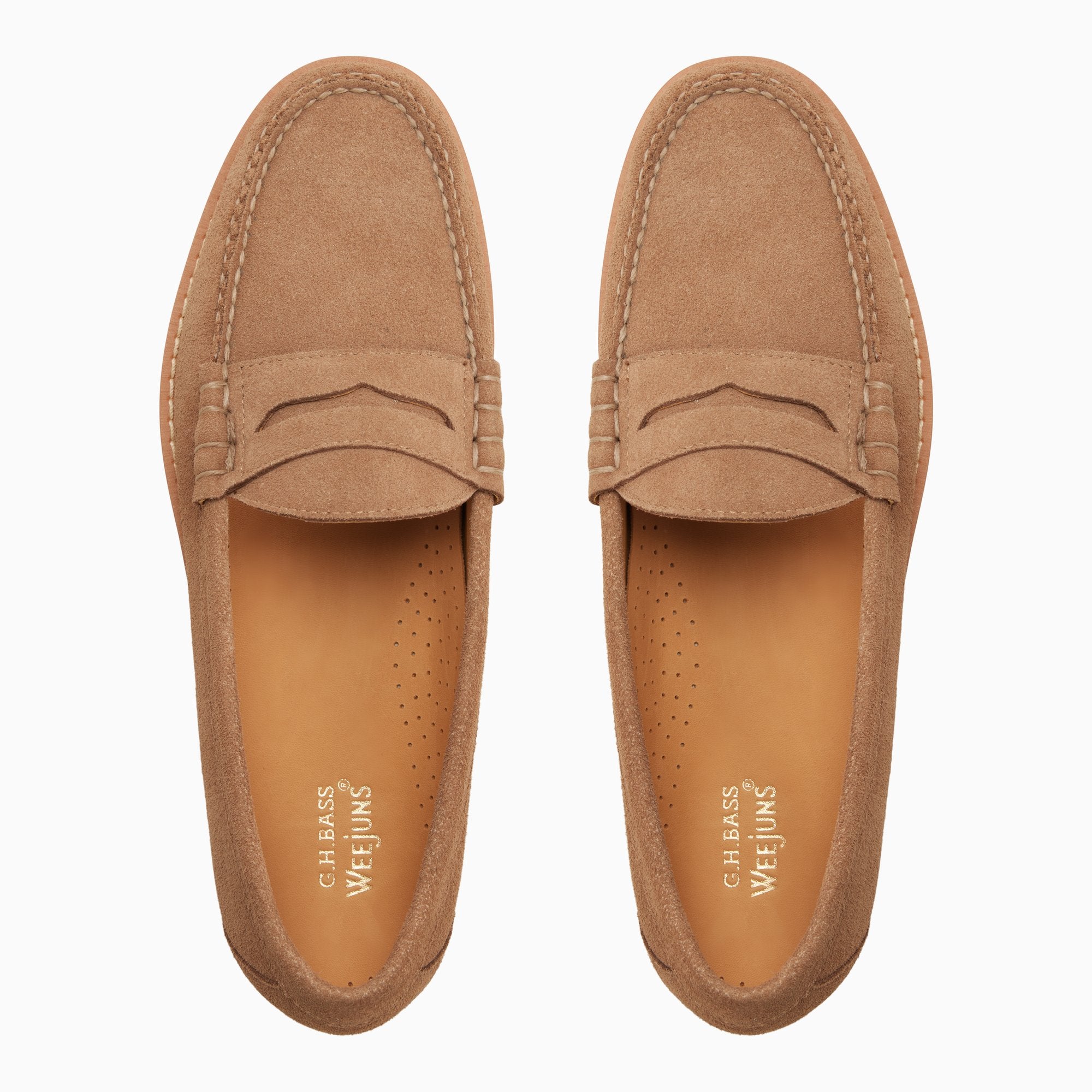 Mens Larson Weejuns® Penny Loafer Oyster | G.H. Bass