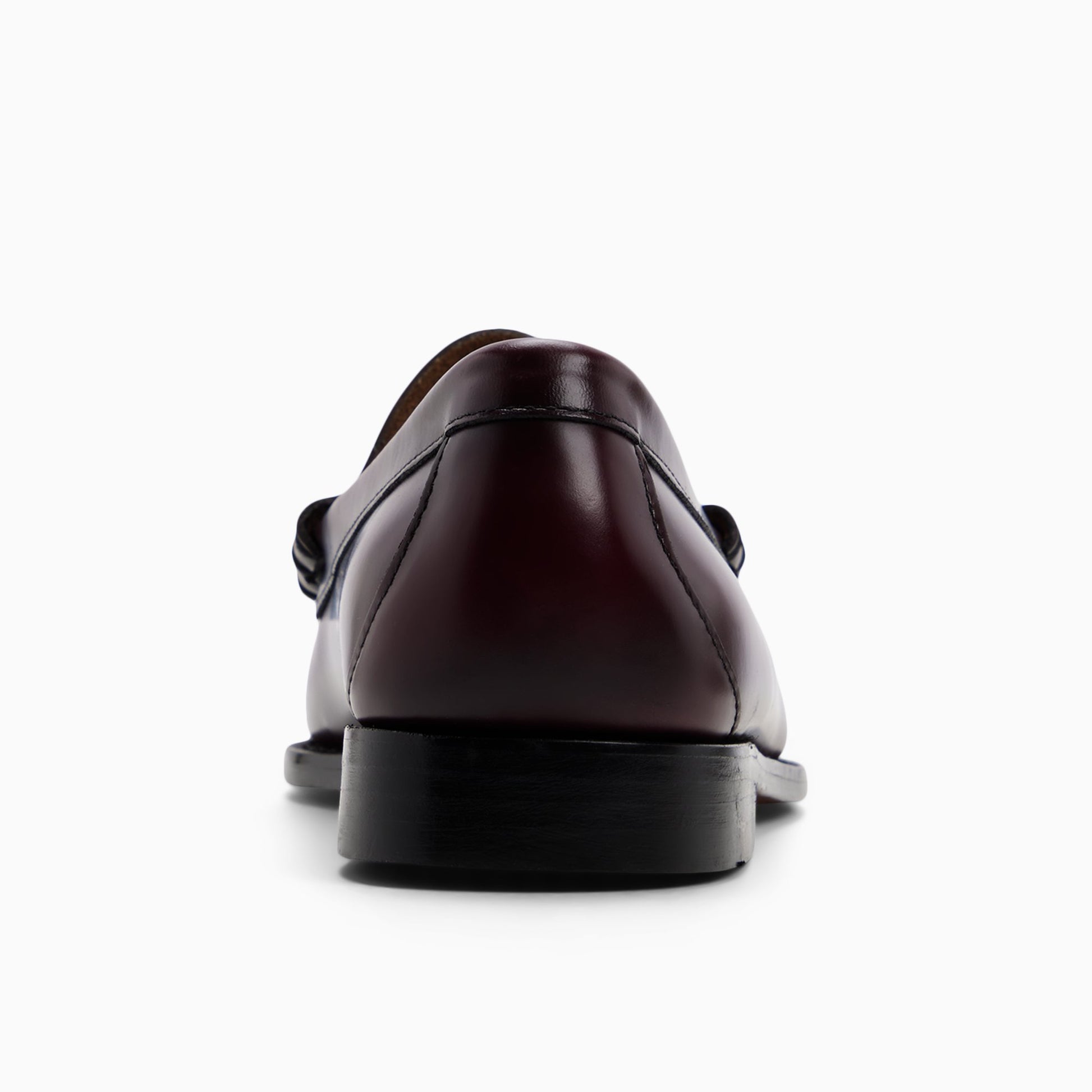 Side view of Wine Mens Wide Lennox Weejuns® Tassel Loafer Tassel Loafers