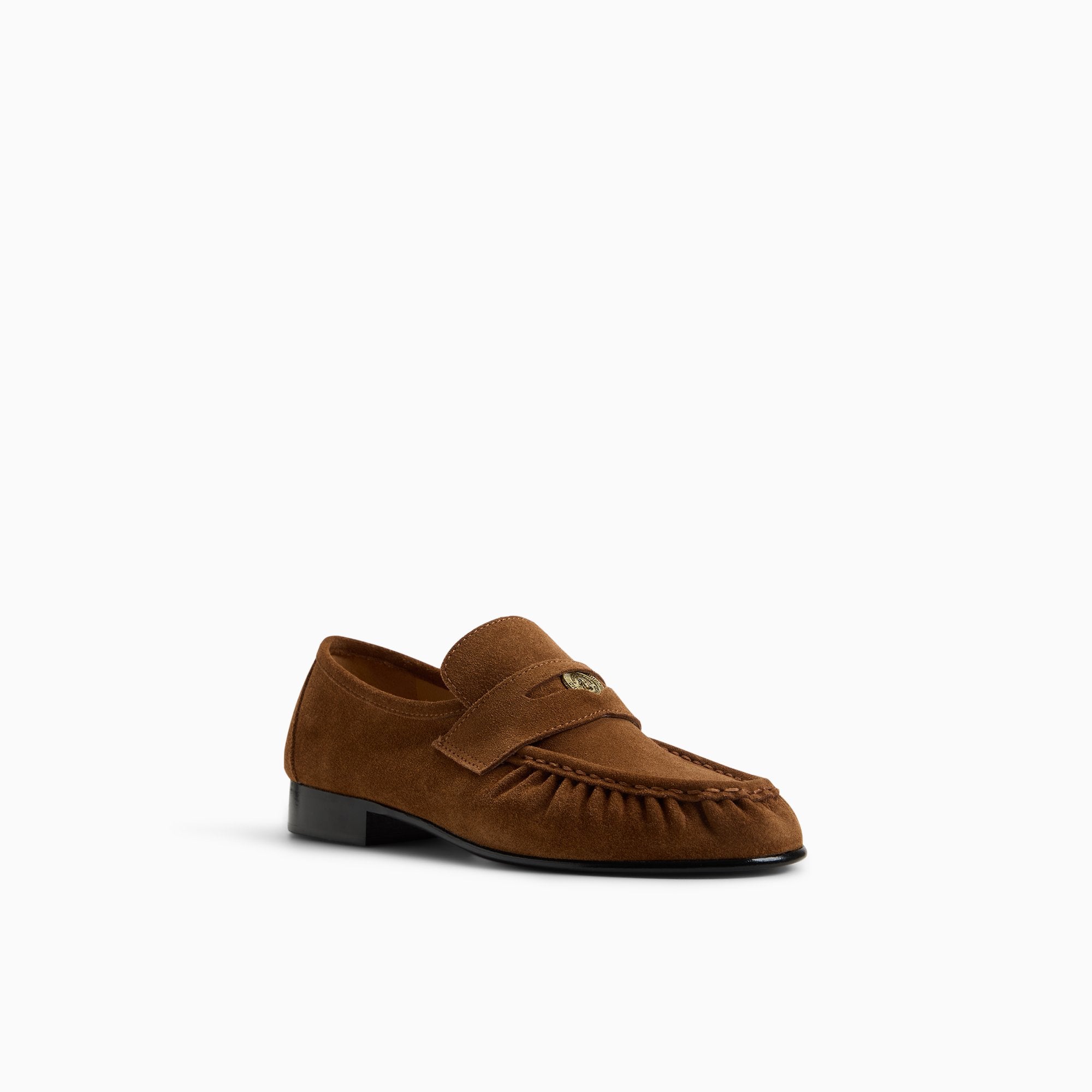 Womens G.H.BASS x Aritzia Spence Coin Penny Loafer Brown | G.H. Bass