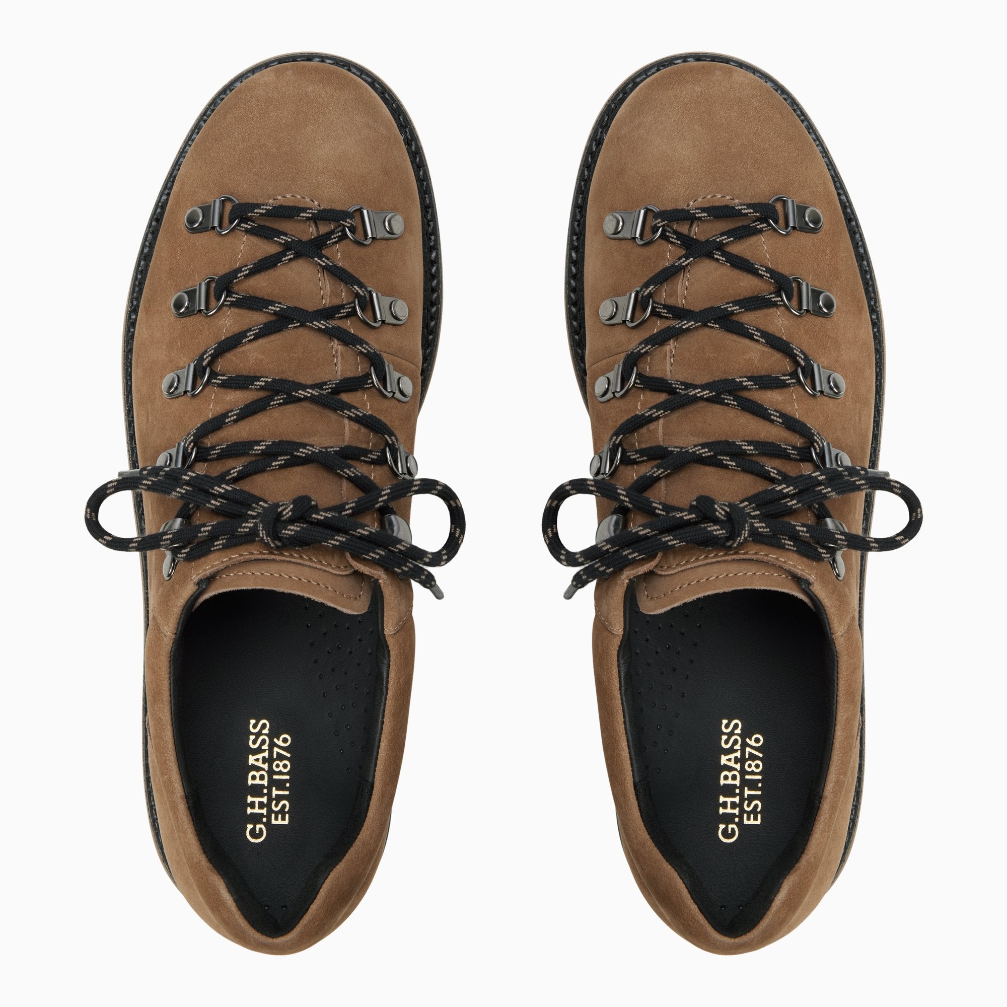 Men's 1876 Low Hiker Lace-Up Taupe | G.H. Bass – G.H.BASS