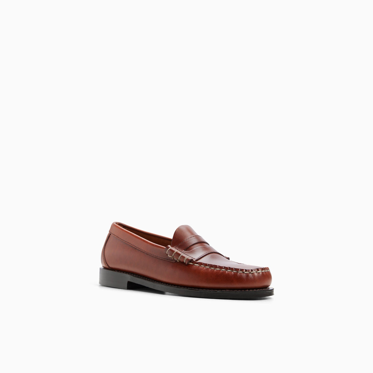 Three-quarter angle of Light brown Men's Larson Heritage Weejuns® Penny Loafer Penny Loafers's back side