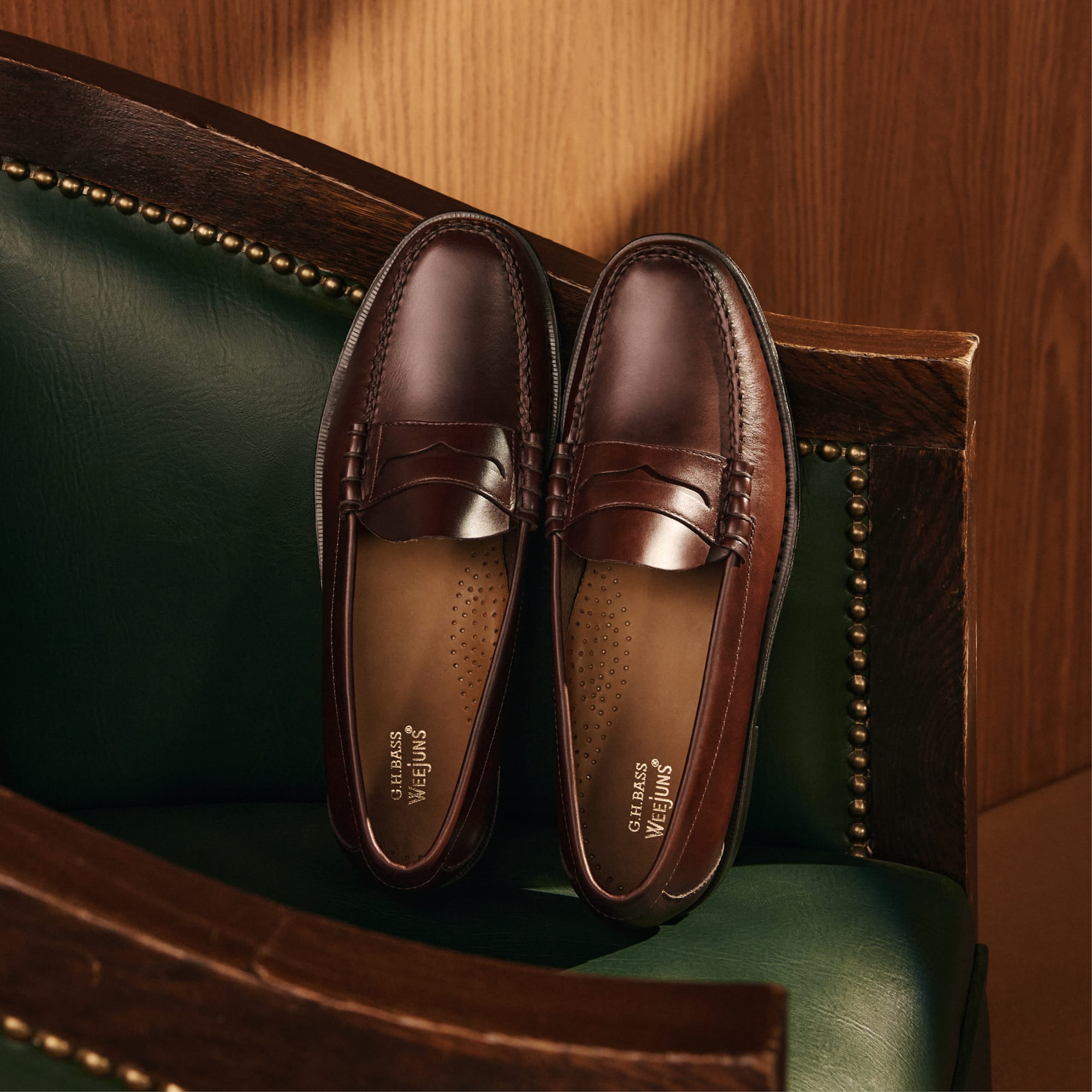 Men's Larson Heritage Weejuns® Penny Loafer Medium brown | G.H.
